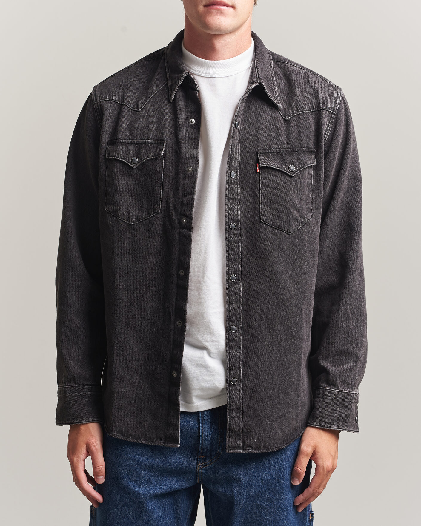 Mies | Kauluspaidat | Levi's | Barstow Western Standard Shirt Thermodapt Black