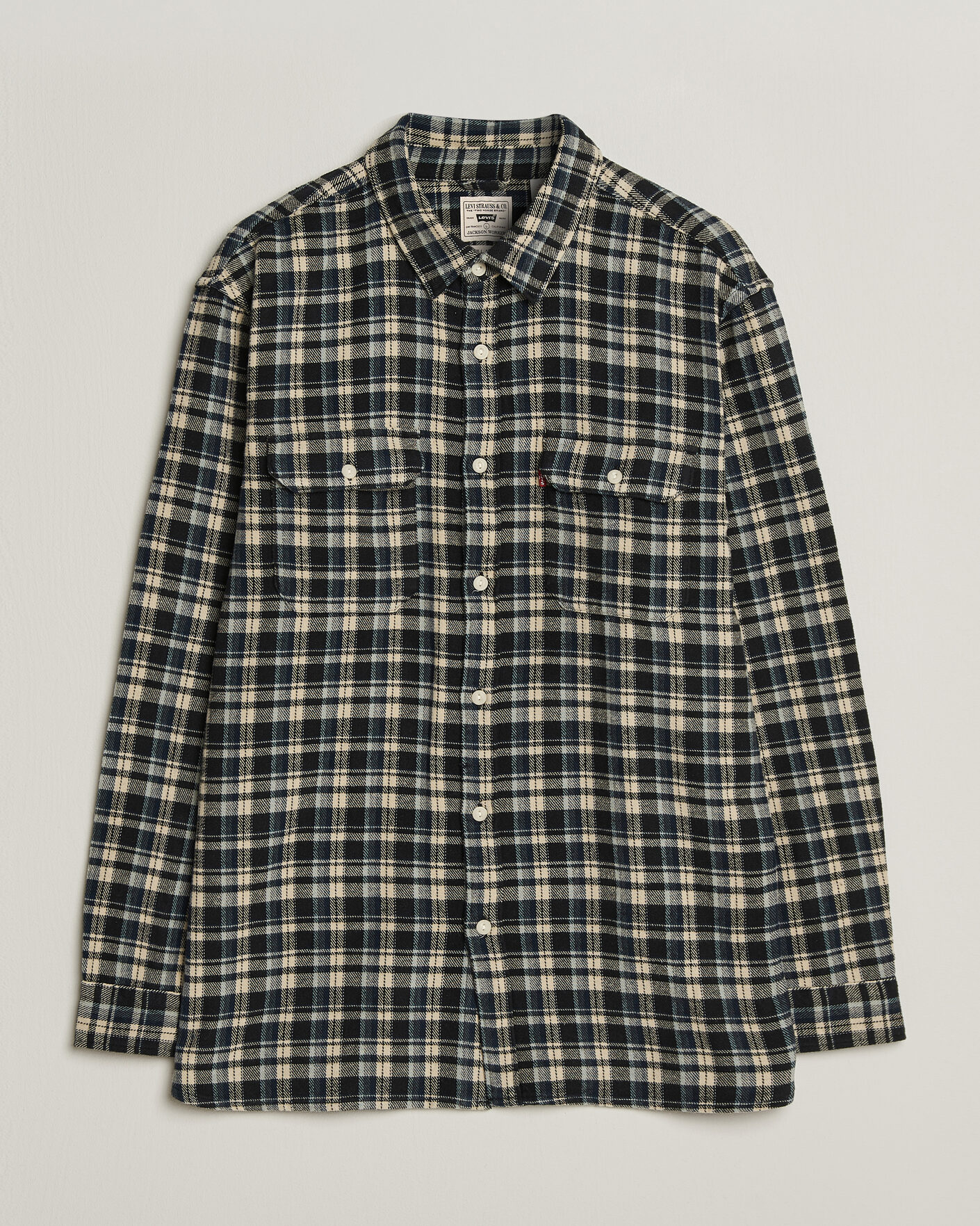 Mies | Kauluspaidat | Levi's | Jackson Worker Shirt Jet Black