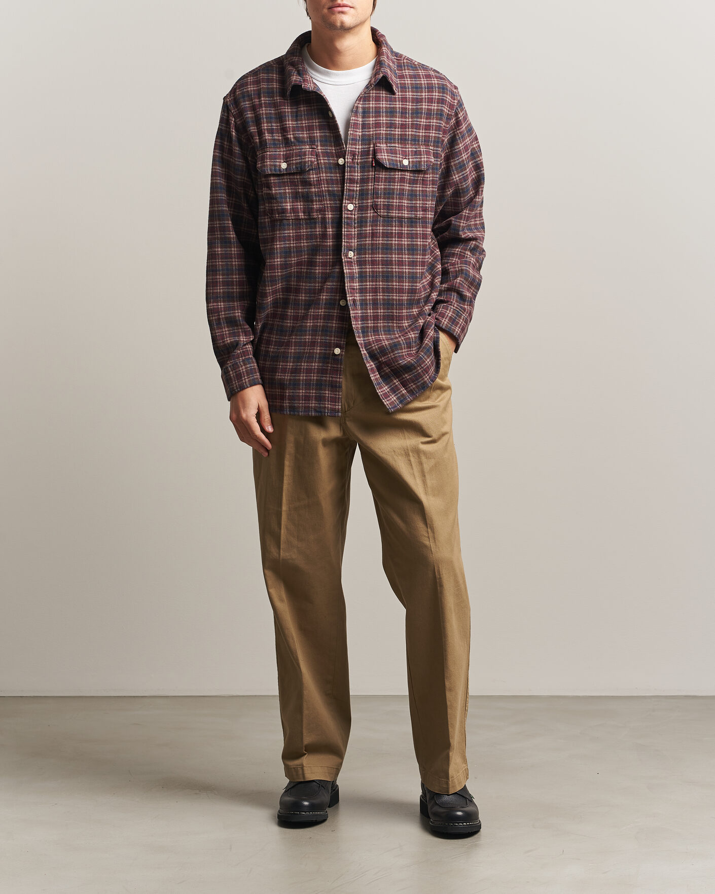 Mies | Kauluspaidat | Levi's | Jackson Worker Shirt Vineyard Wine