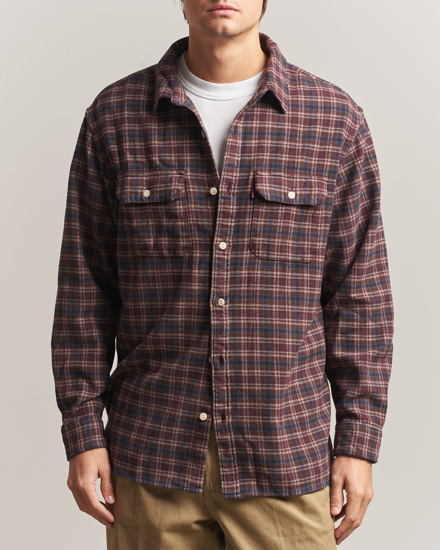 Mies | Kauluspaidat | Levi's | Jackson Worker Shirt Vineyard Wine