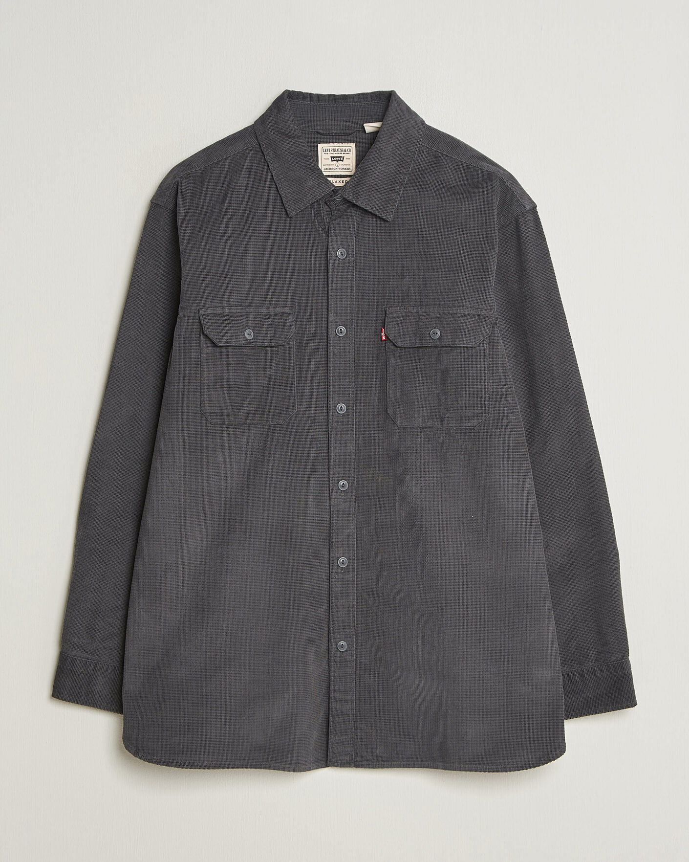 Mies | Kauluspaidat | Levi's | Jackson Corduroy Worker Shirt Greystroke
