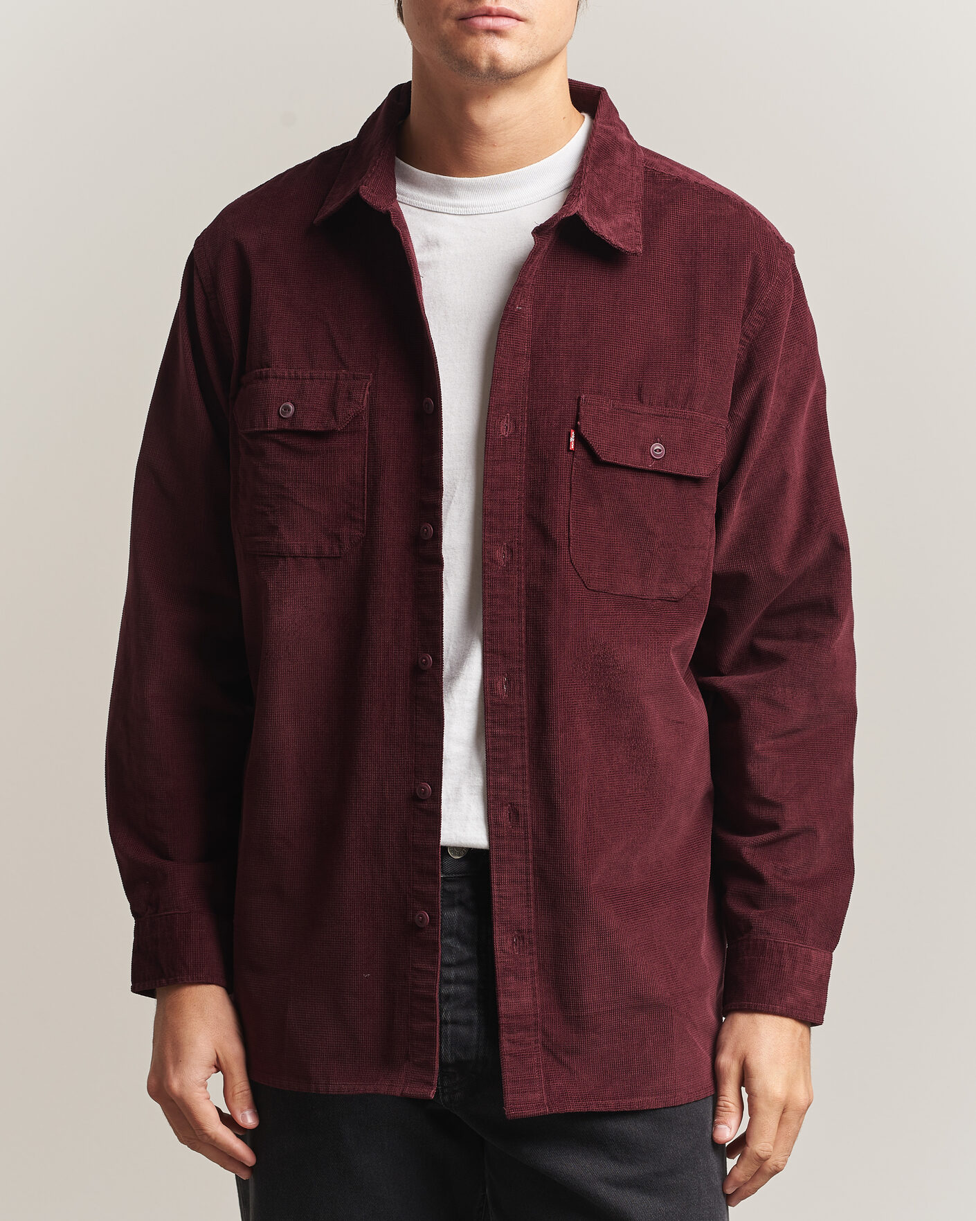 Mies | Kauluspaidat | Levi's | Jackson Corduroy Worker Shirt Vineyard Wine