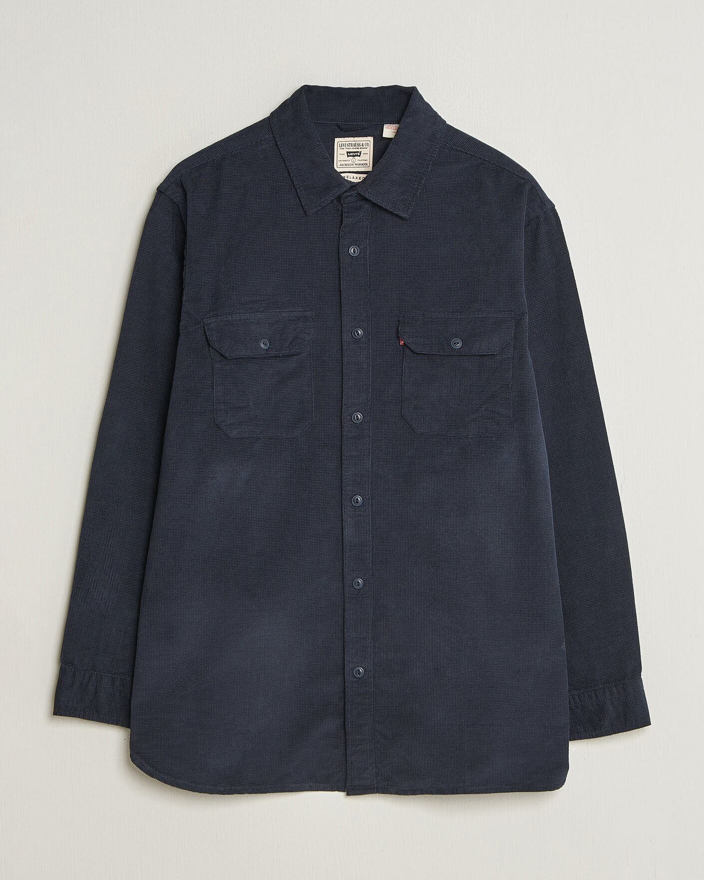Mies | Kauluspaidat | Levi's | Jackson Corduroy Worker Shirt Nightfall Navy