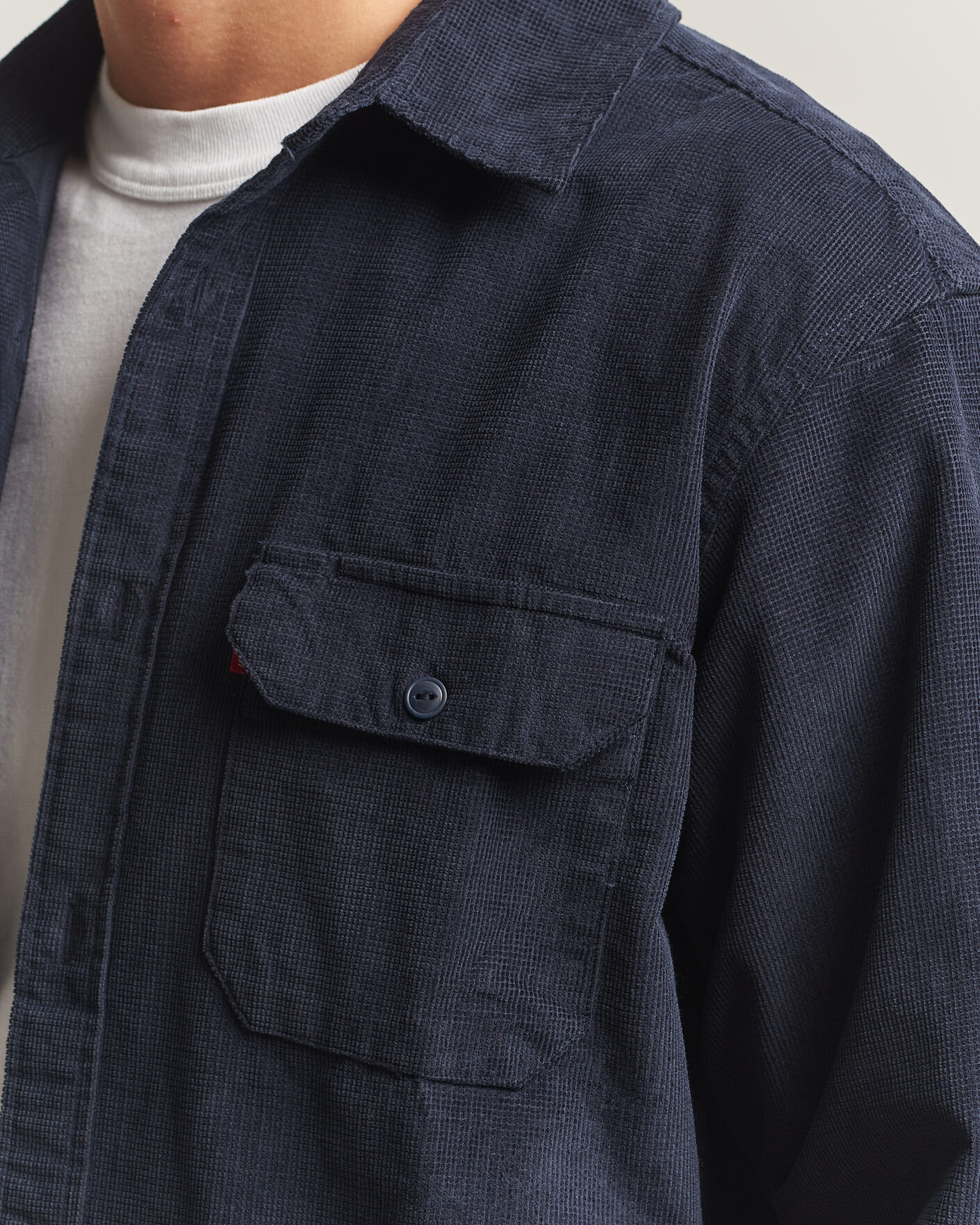 Mies | Kauluspaidat | Levi's | Jackson Corduroy Worker Shirt Nightfall Navy