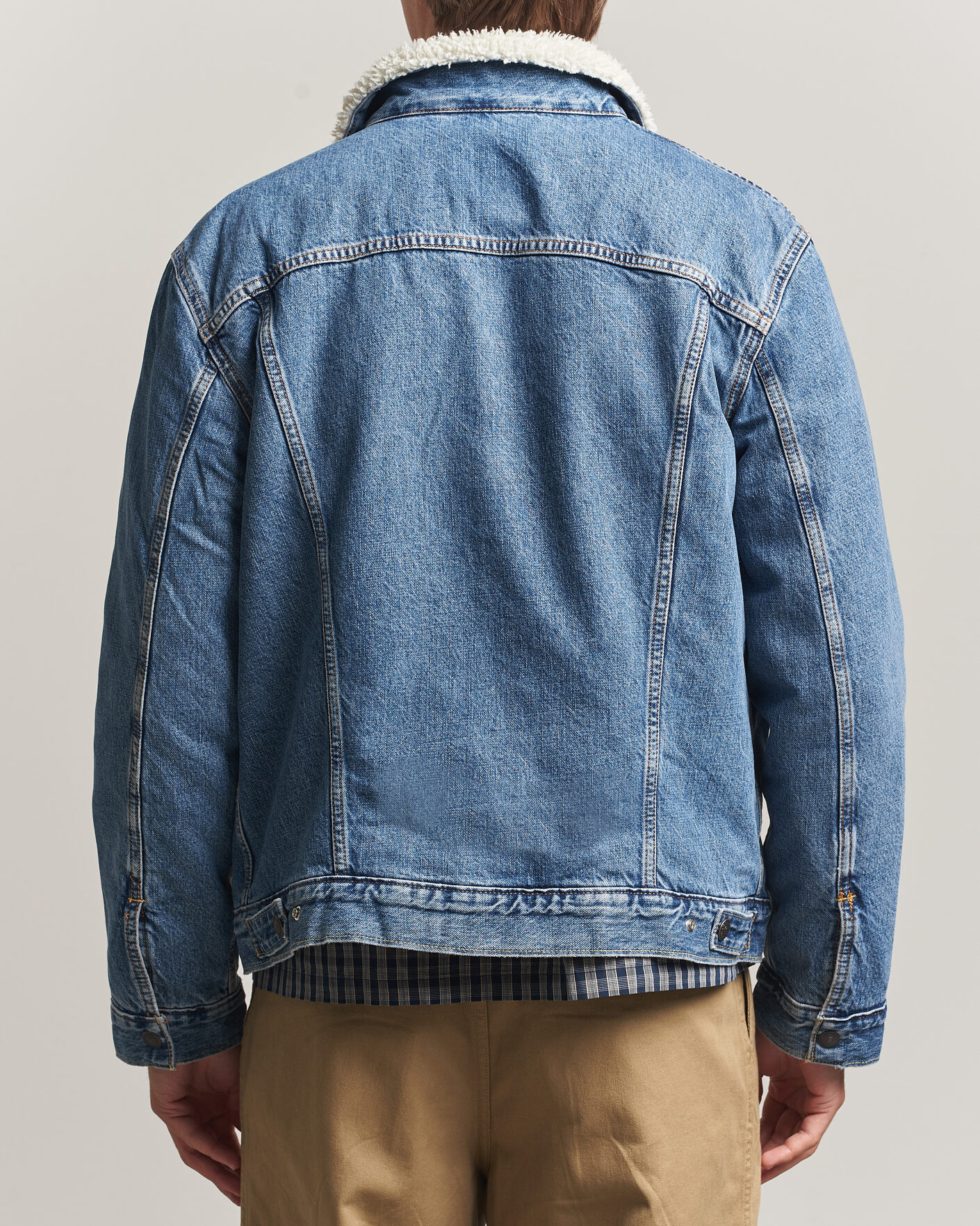 Mies | Takit | Levi's | Type 3 Sherpa Trucker Washed Away