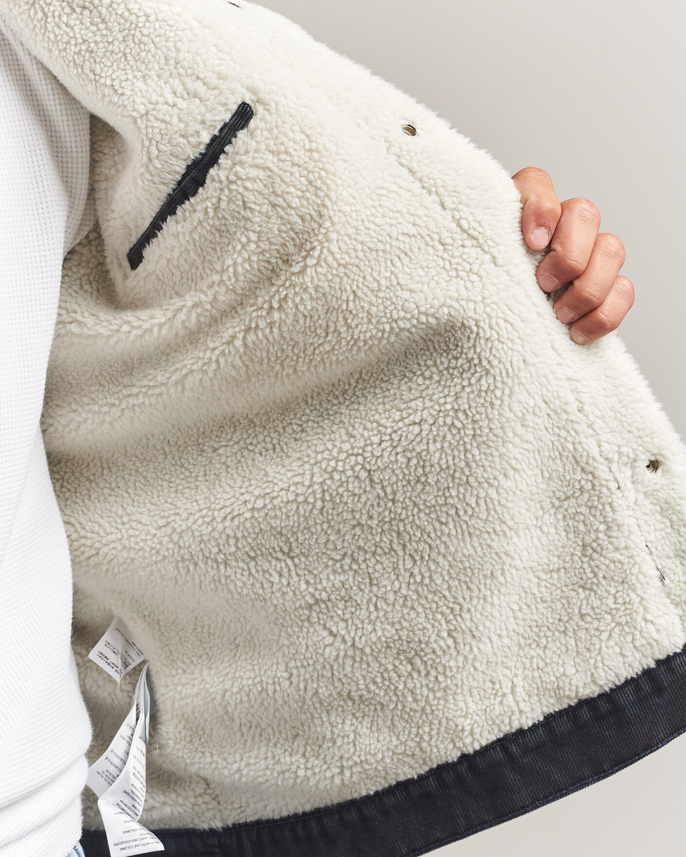 Mies | Takit | Levi's | Type 3 Sherpa Trucker Worn-In Delft Steelhead