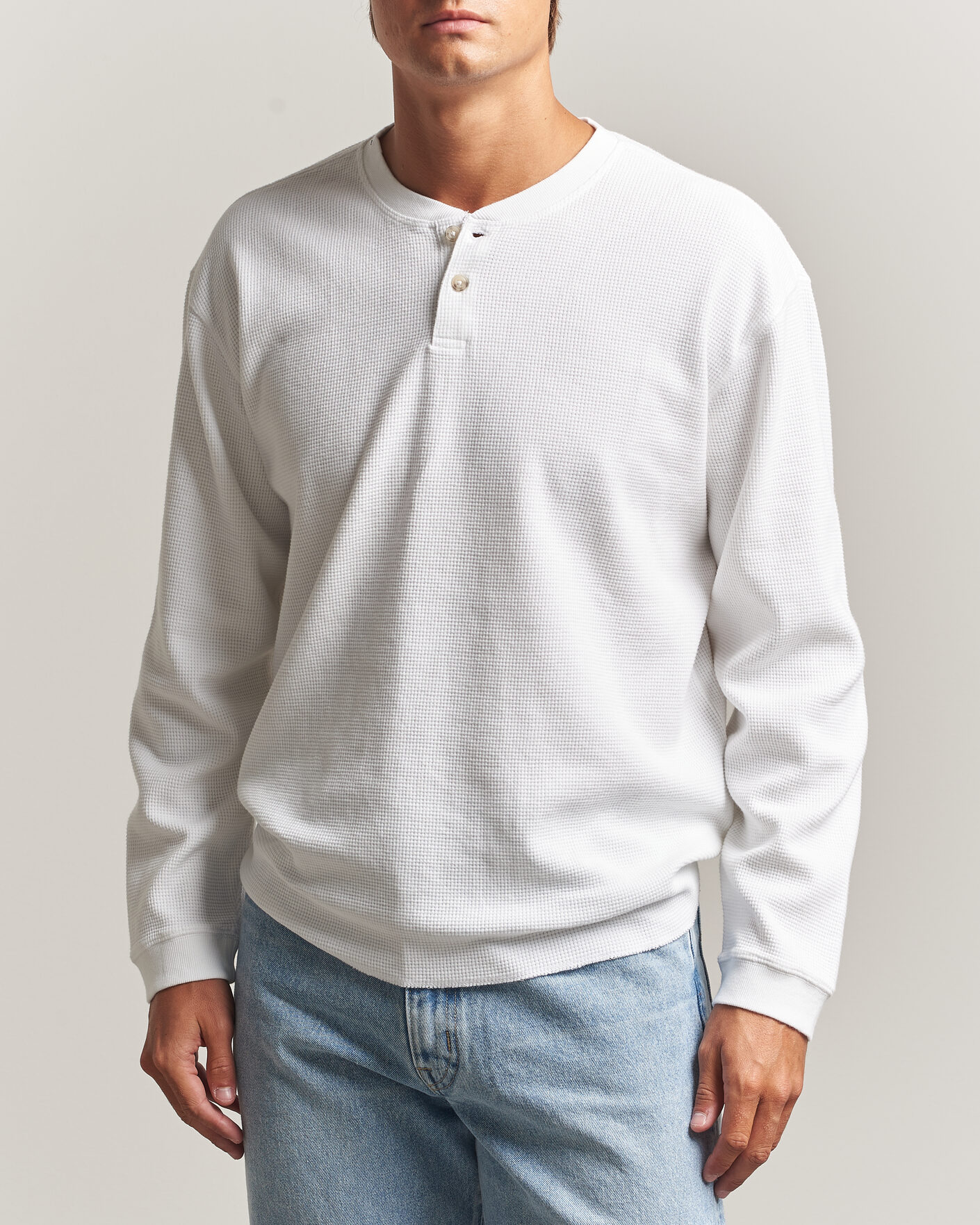 Mies | Puserot | Levi's | Relaxed Henley Bright White
