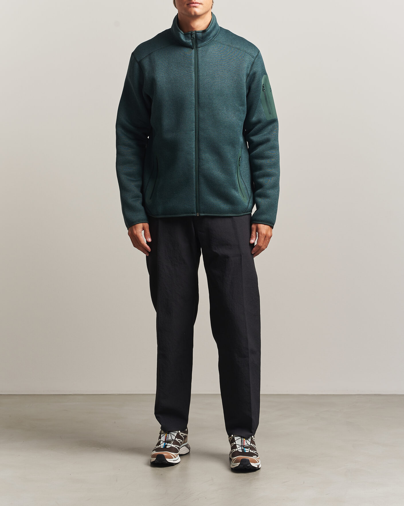 Mies | Puserot | Arc'teryx | Covert Full Zip Dark Jade Heather