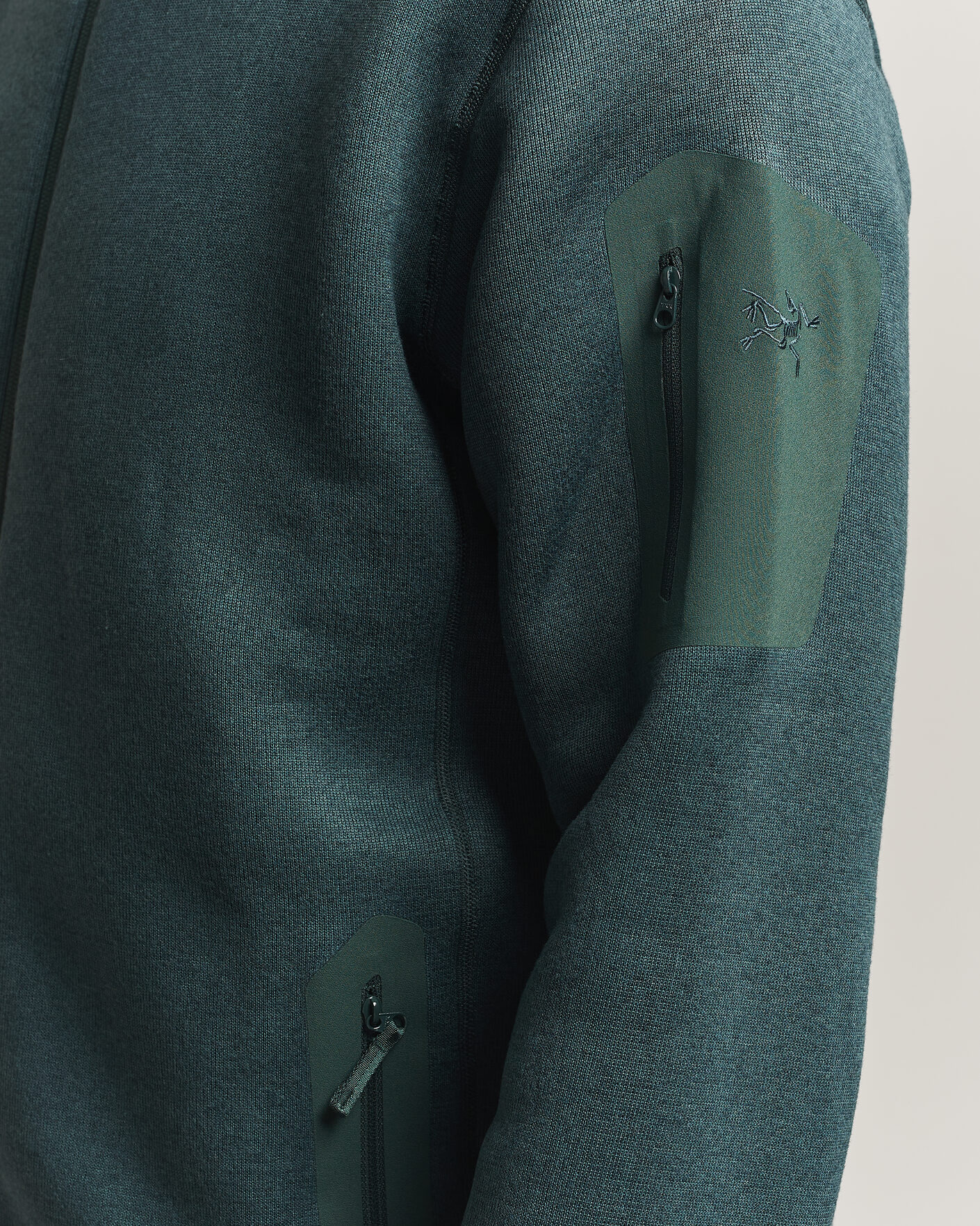Mies | Puserot | Arc'teryx | Covert Full Zip Dark Jade Heather