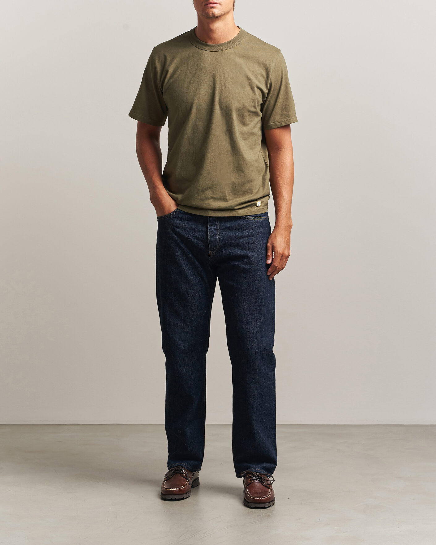 Mies | T-paidat | Armor-lux | Héritage Callac T-Shirt Olive