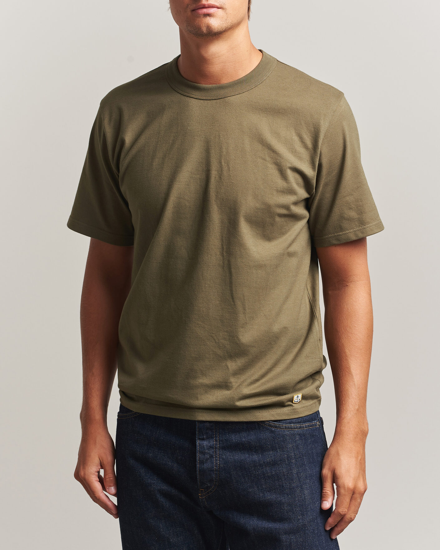 Mies | T-paidat | Armor-lux | Héritage Callac T-Shirt Olive