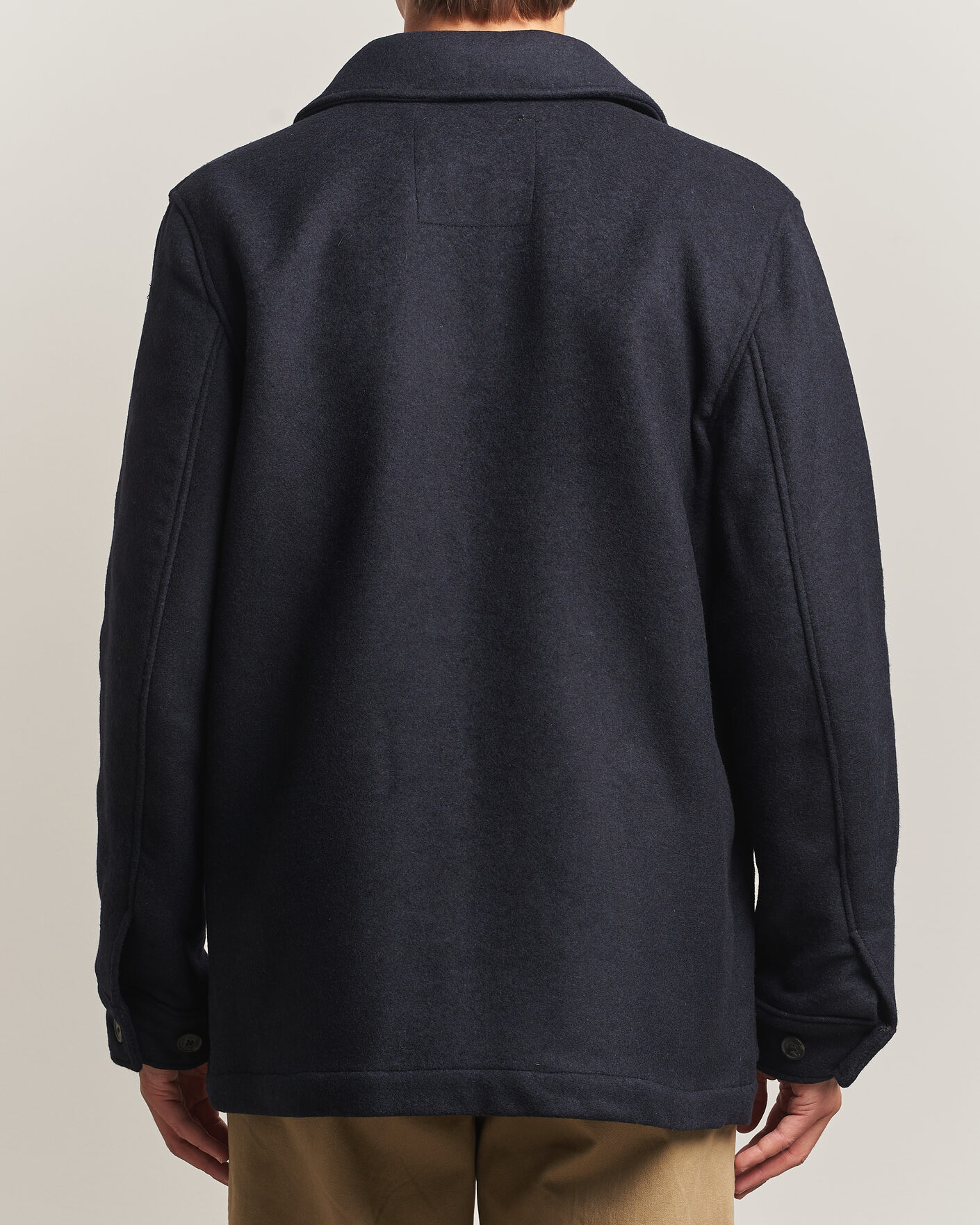 Mies | Takit | Armor-lux | Wool Shirt Jacket Rich Navy