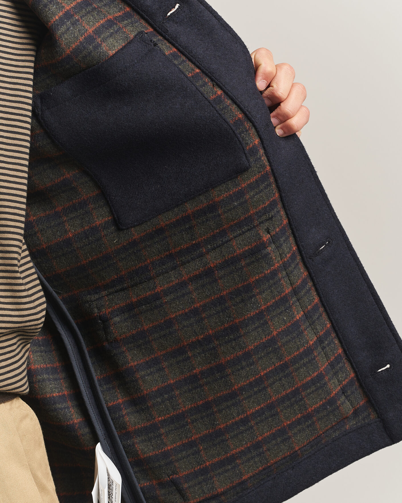 Mies | Takit | Armor-lux | Wool Shirt Jacket Rich Navy