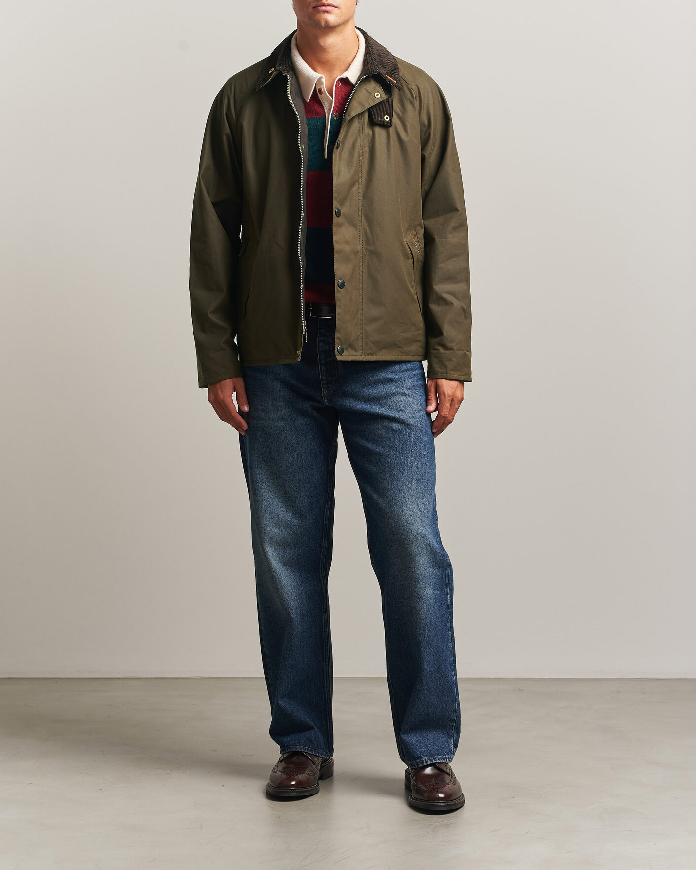 Mies | Takit | Barbour Lifestyle | Icons Transport Wax Jacket Brown