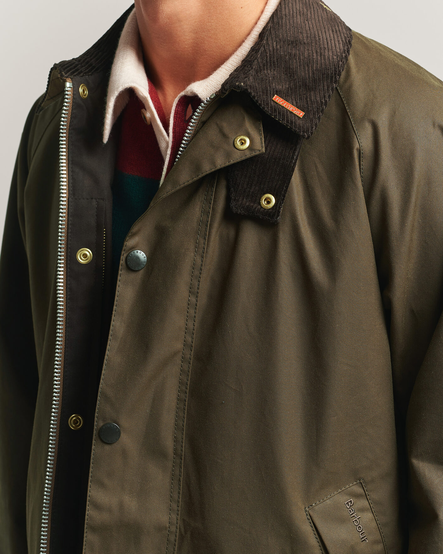 Mies | Takit | Barbour Lifestyle | Icons Transport Wax Jacket Brown