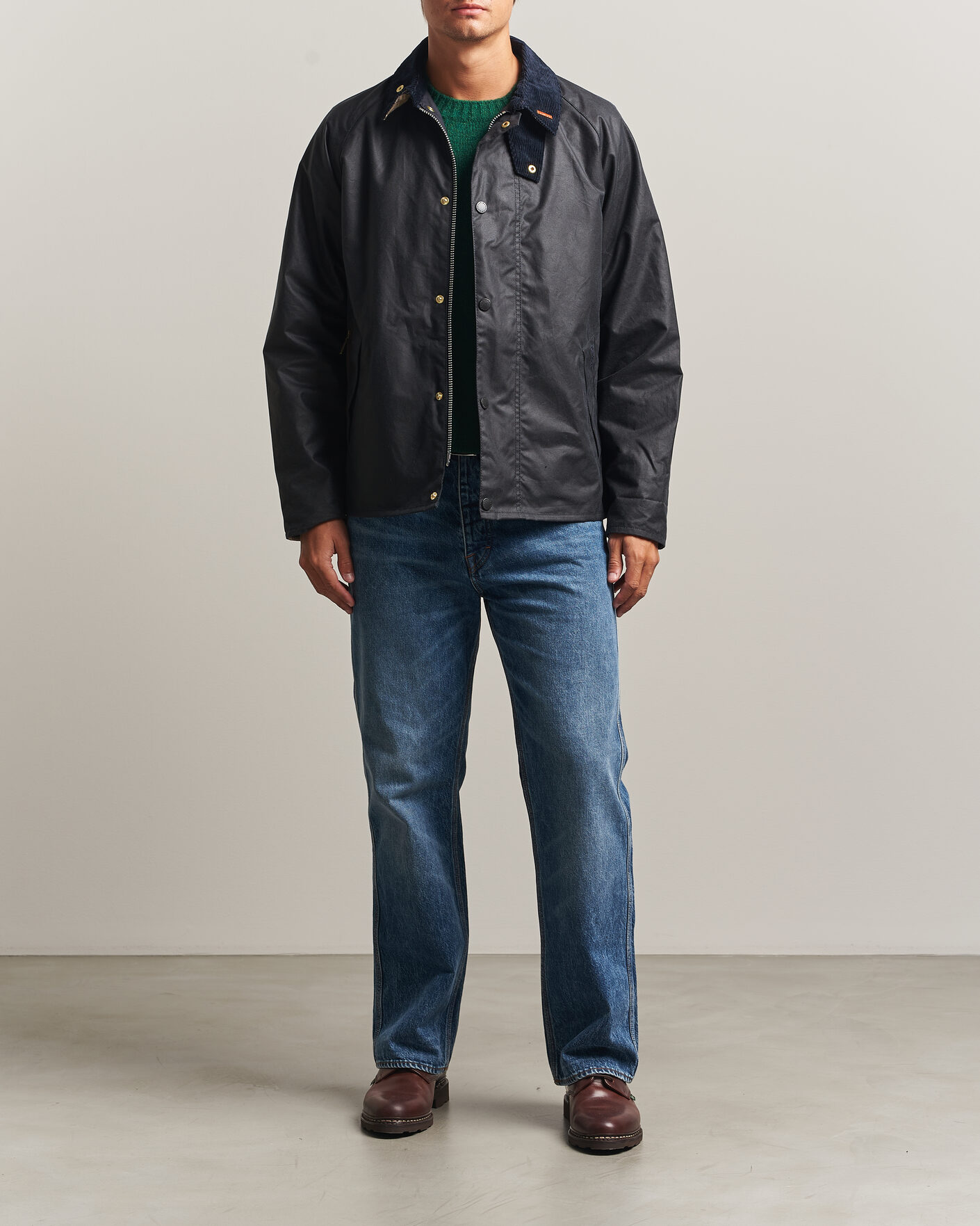 Mies | Takit | Barbour Lifestyle | Icons Transport Wax Jacket Navy