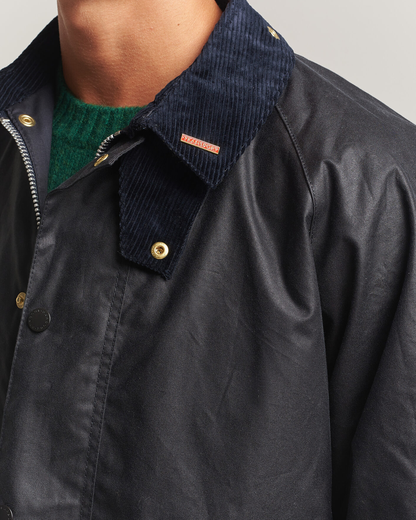 Mies | Takit | Barbour Lifestyle | Icons Transport Wax Jacket Navy