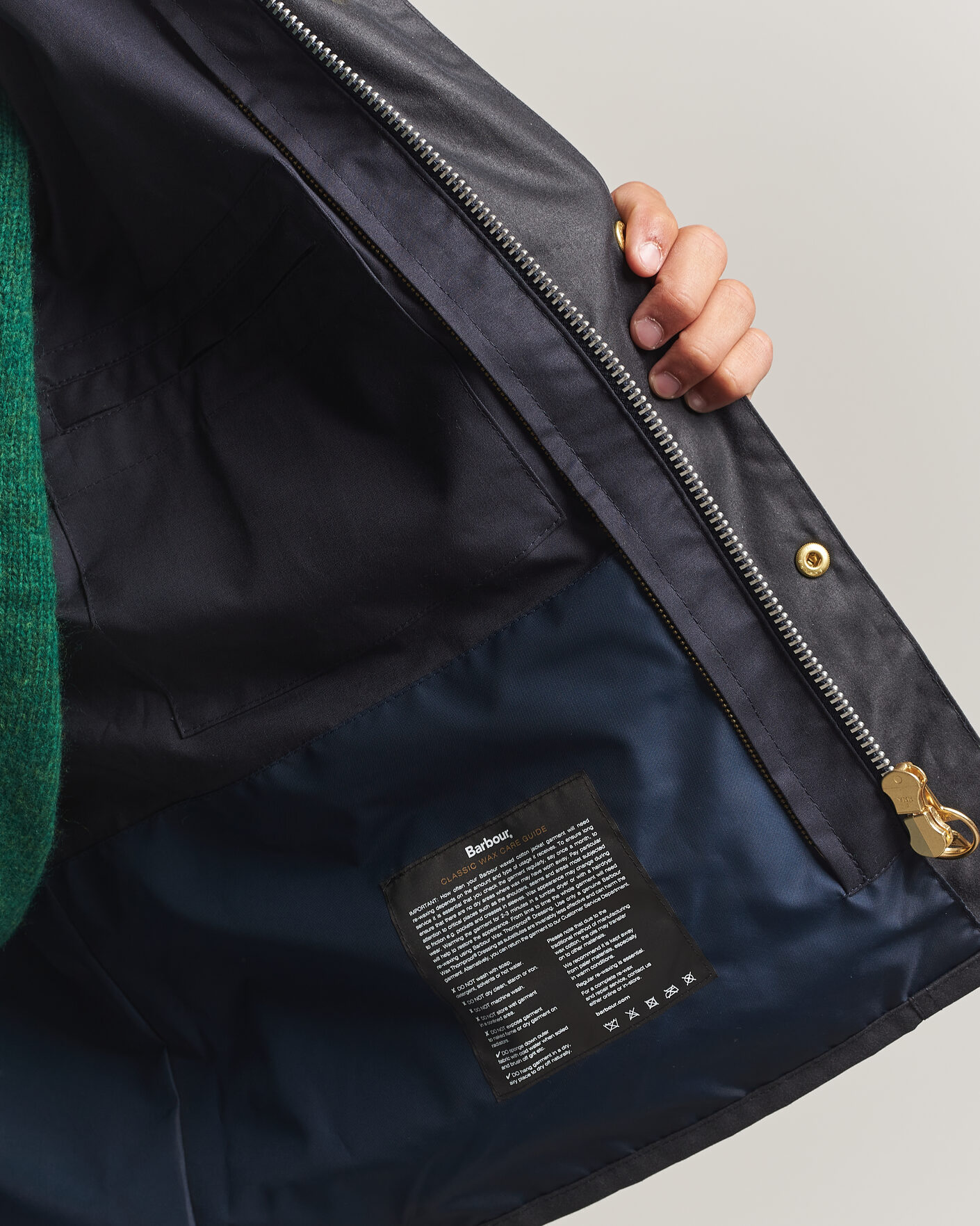 Mies | Takit | Barbour Lifestyle | Icons Transport Wax Jacket Navy