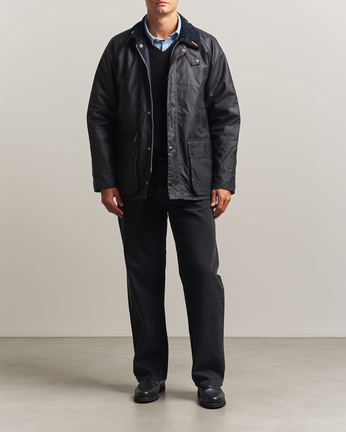 Mies | Takit | Barbour Lifestyle | Icons Bedale Wax Jacket Navy