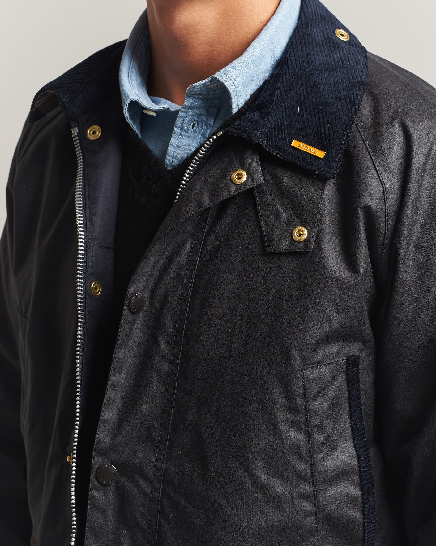 Mies | Takit | Barbour Lifestyle | Icons Bedale Wax Jacket Navy