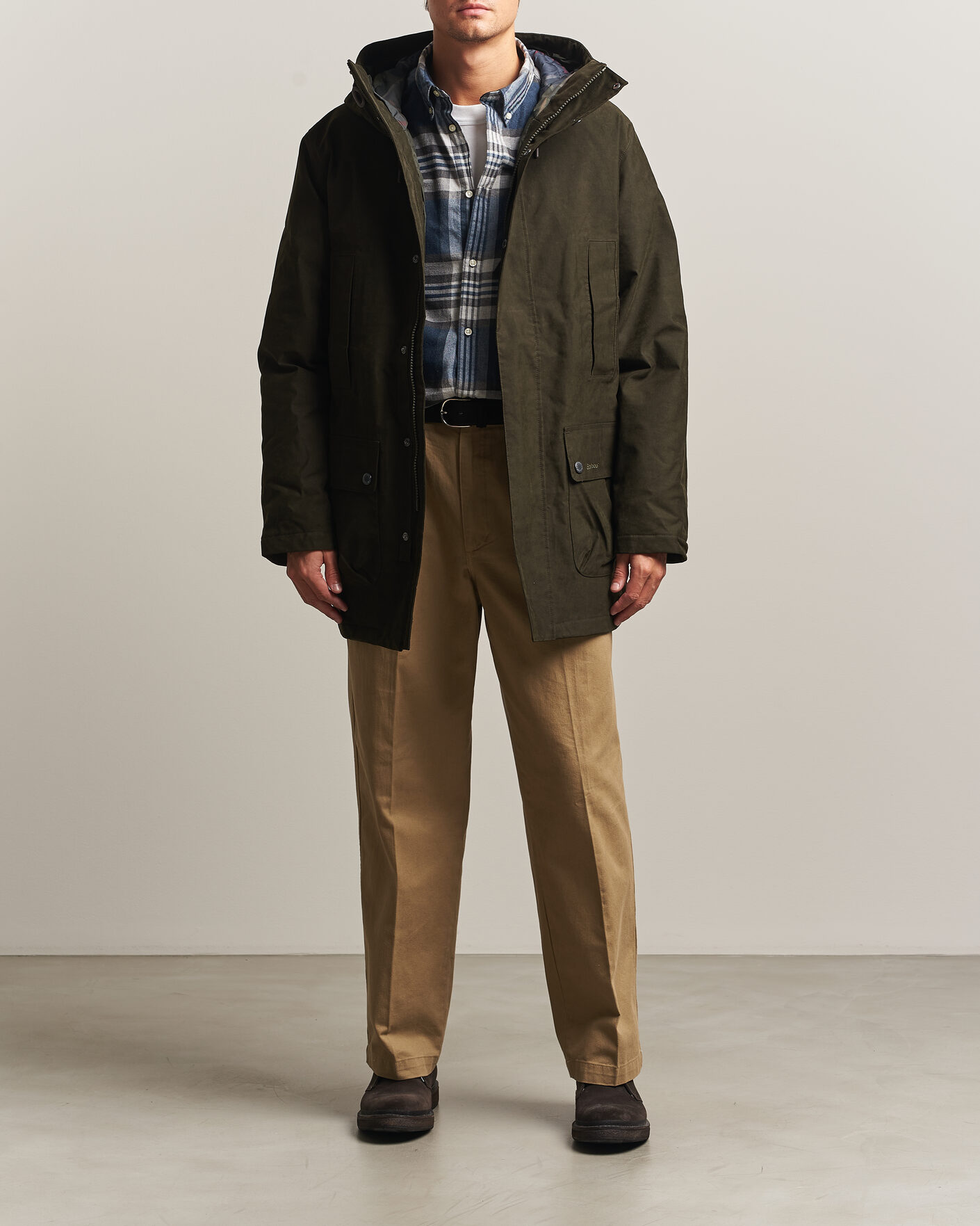 Mies | Takit | Barbour Lifestyle | Northfield Winter Waterproof Parka Dark Sage