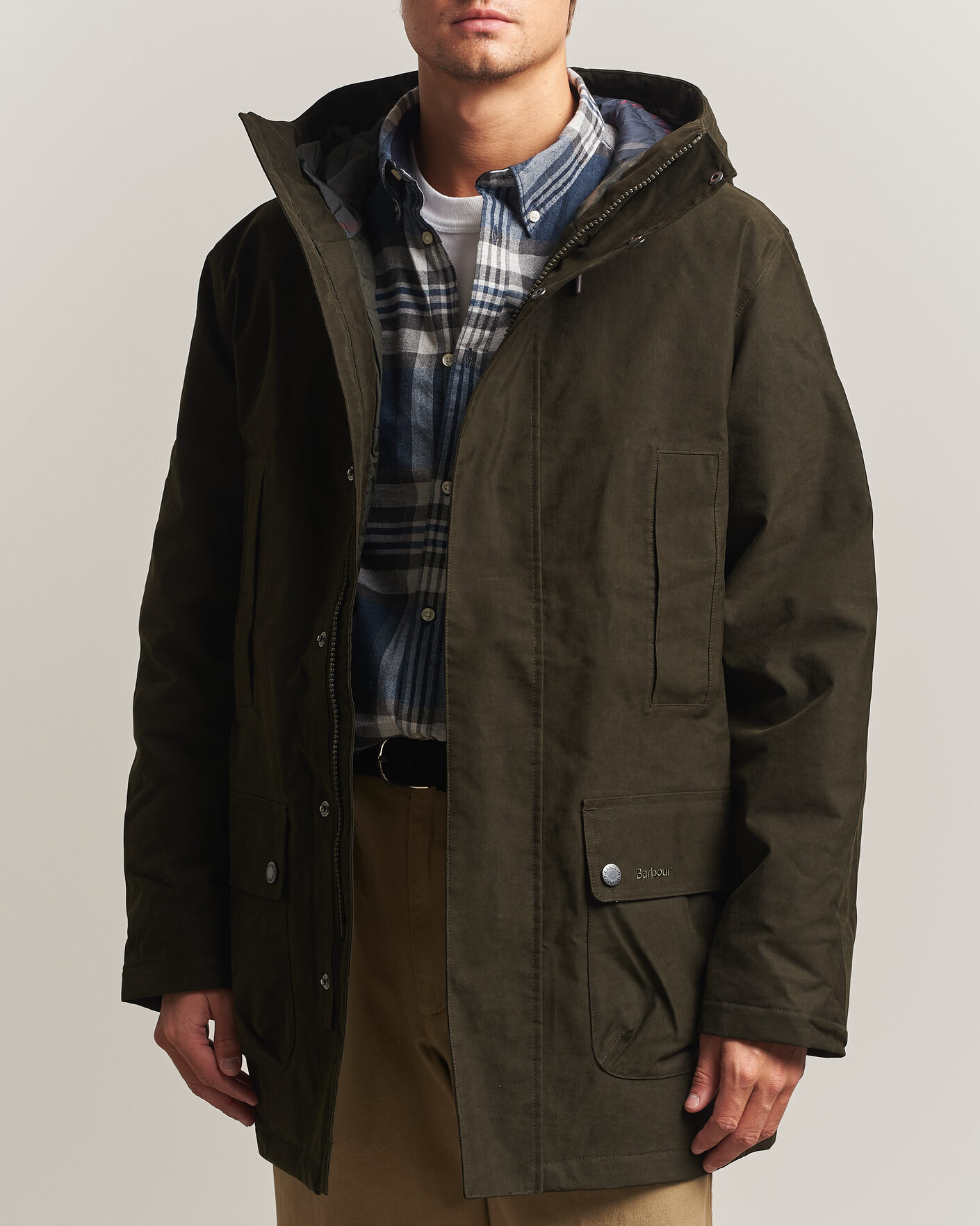 Mies | Takit | Barbour Lifestyle | Northfield Winter Waterproof Parka Dark Sage