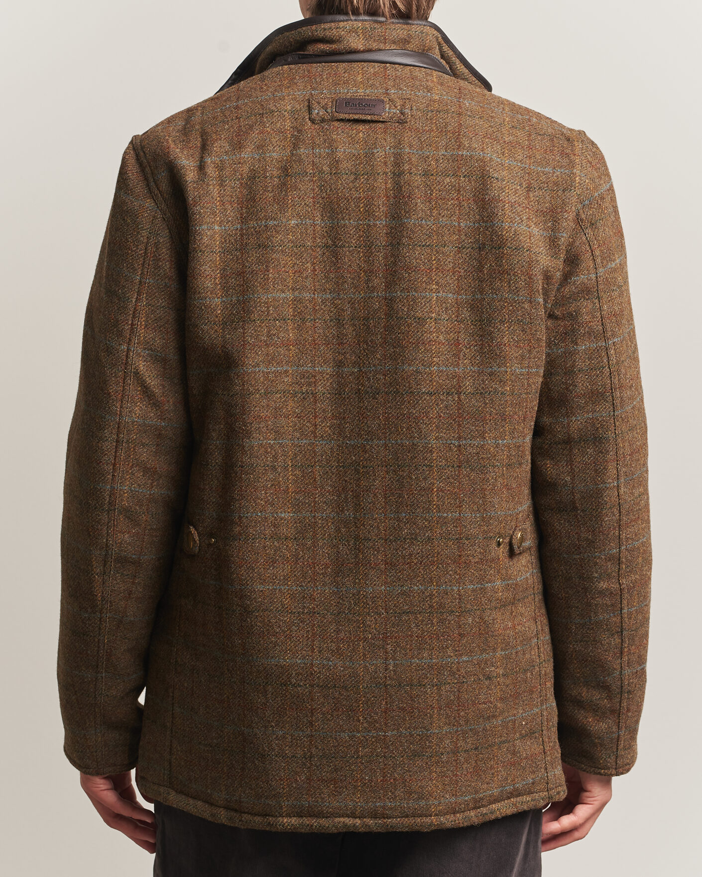 Mies | Takit | Barbour Lifestyle | Hereford Tweed Wool Jacket Moss Green