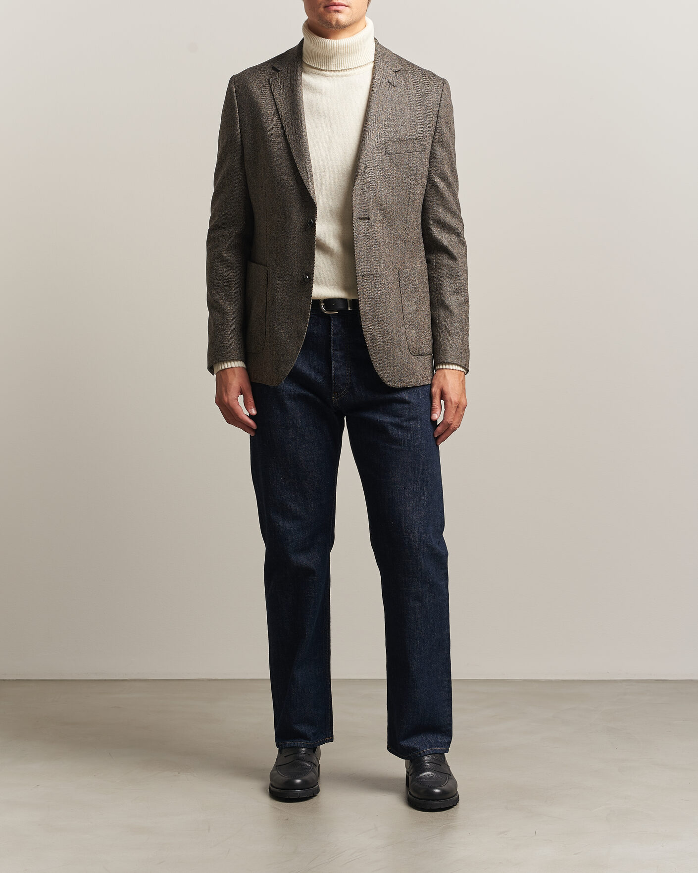 Mies | Pikkutakit | Barbour Lifestyle | Fairford Herringbone Blazer Grey Marl