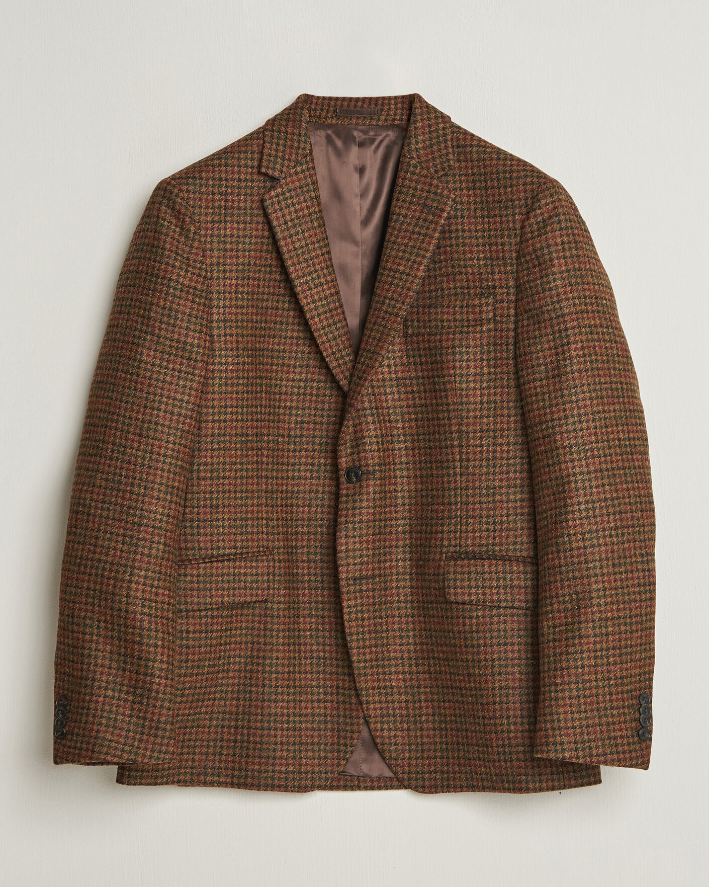 Mies | Pikkutakit | Barbour Lifestyle | Tindle Moons Houndstooth Blazer Brown