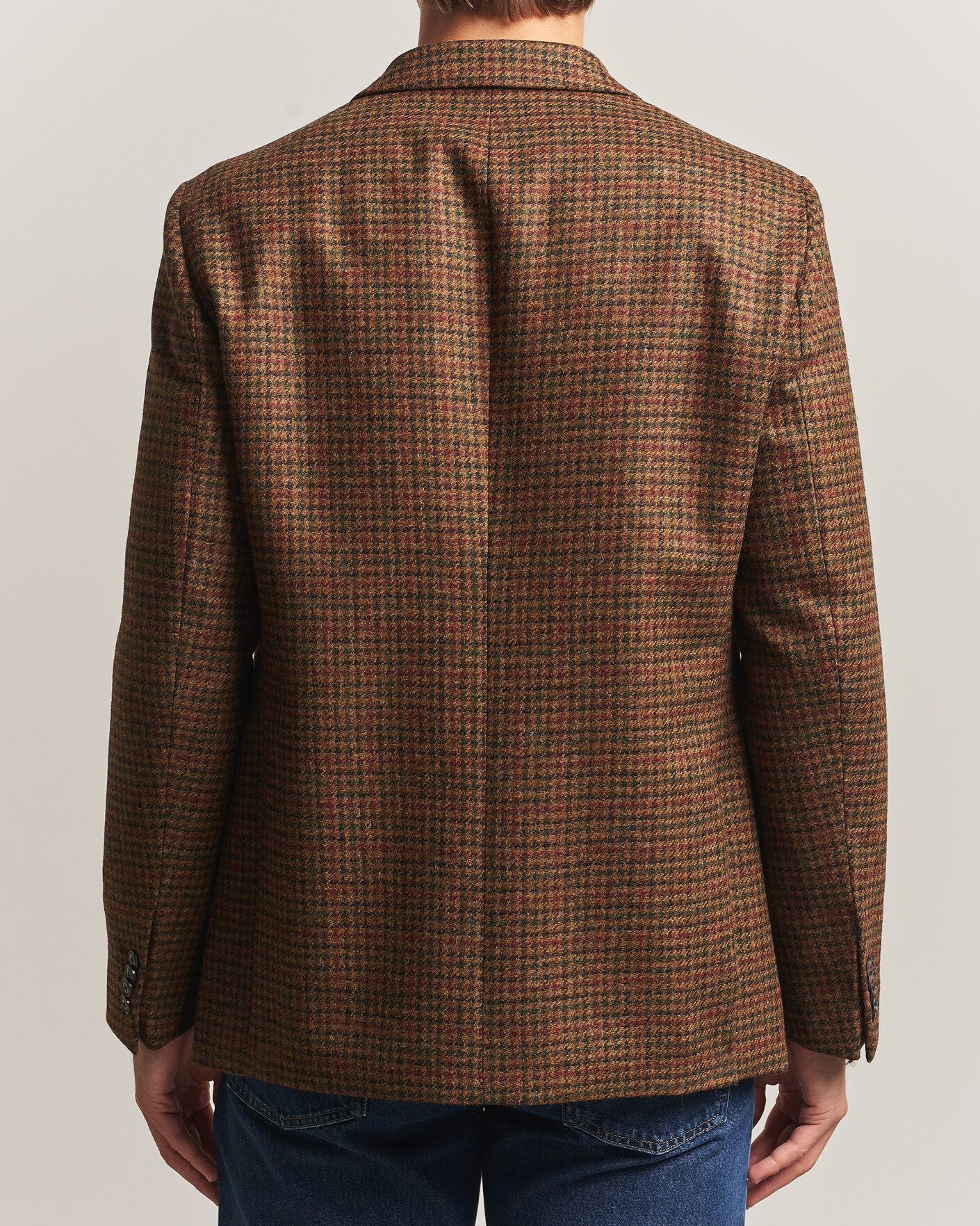 Mies | Pikkutakit | Barbour Lifestyle | Tindle Moons Houndstooth Blazer Brown