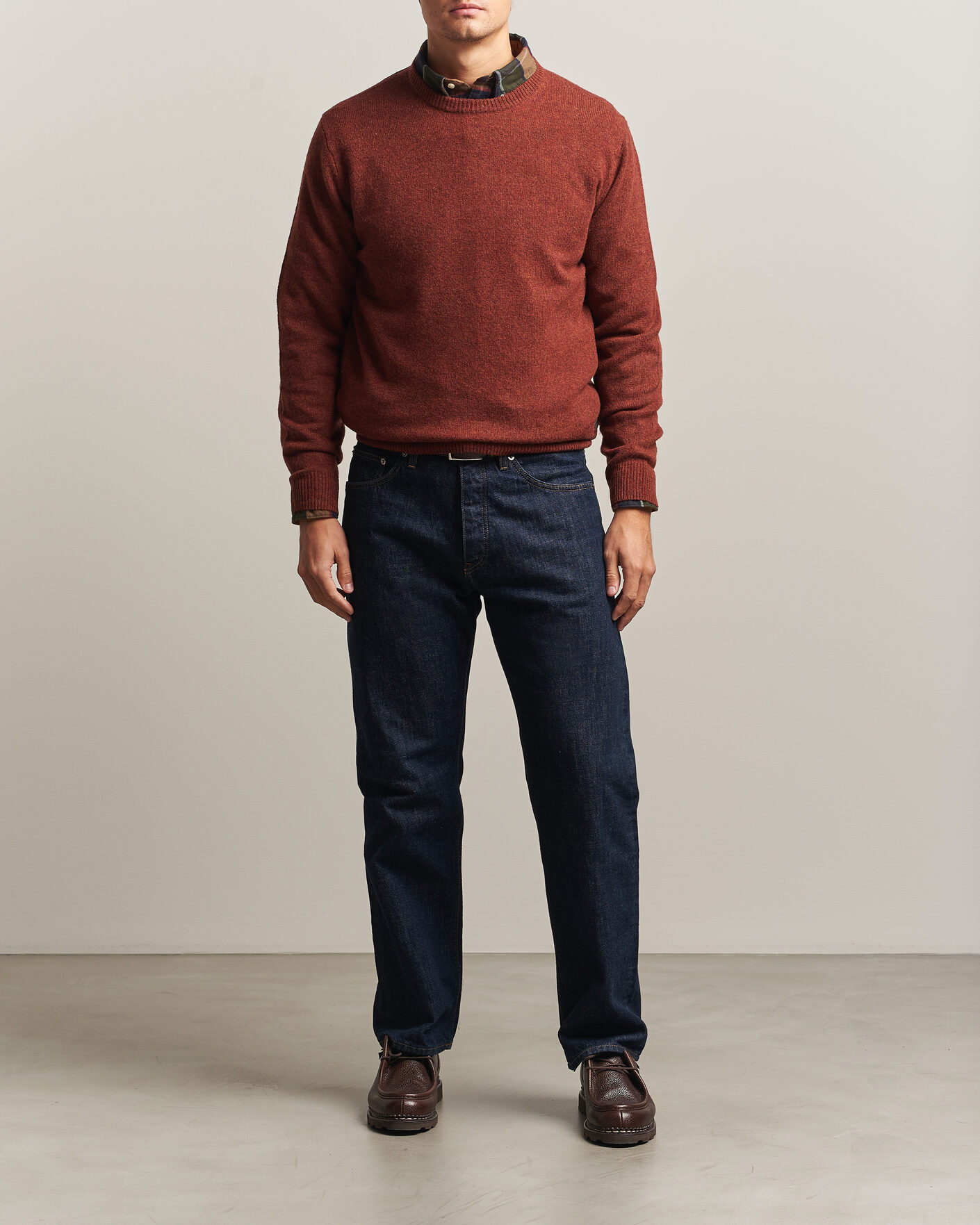 Mies | Puserot | Barbour Lifestyle | Patch Crew Russet