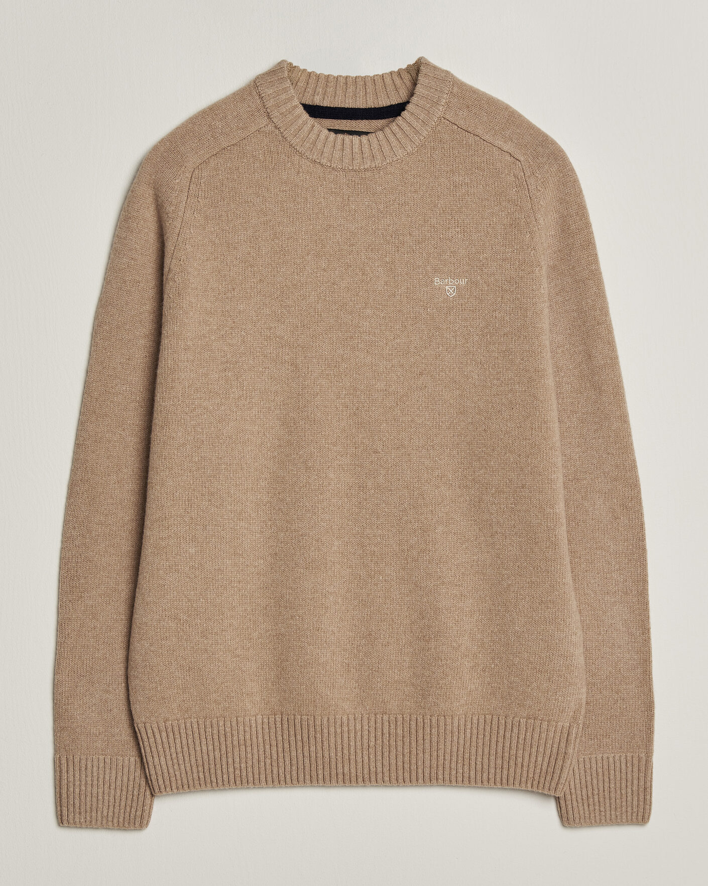 Mies | Puserot | Barbour Lifestyle | Newtown Lambswool Crewneck Stone