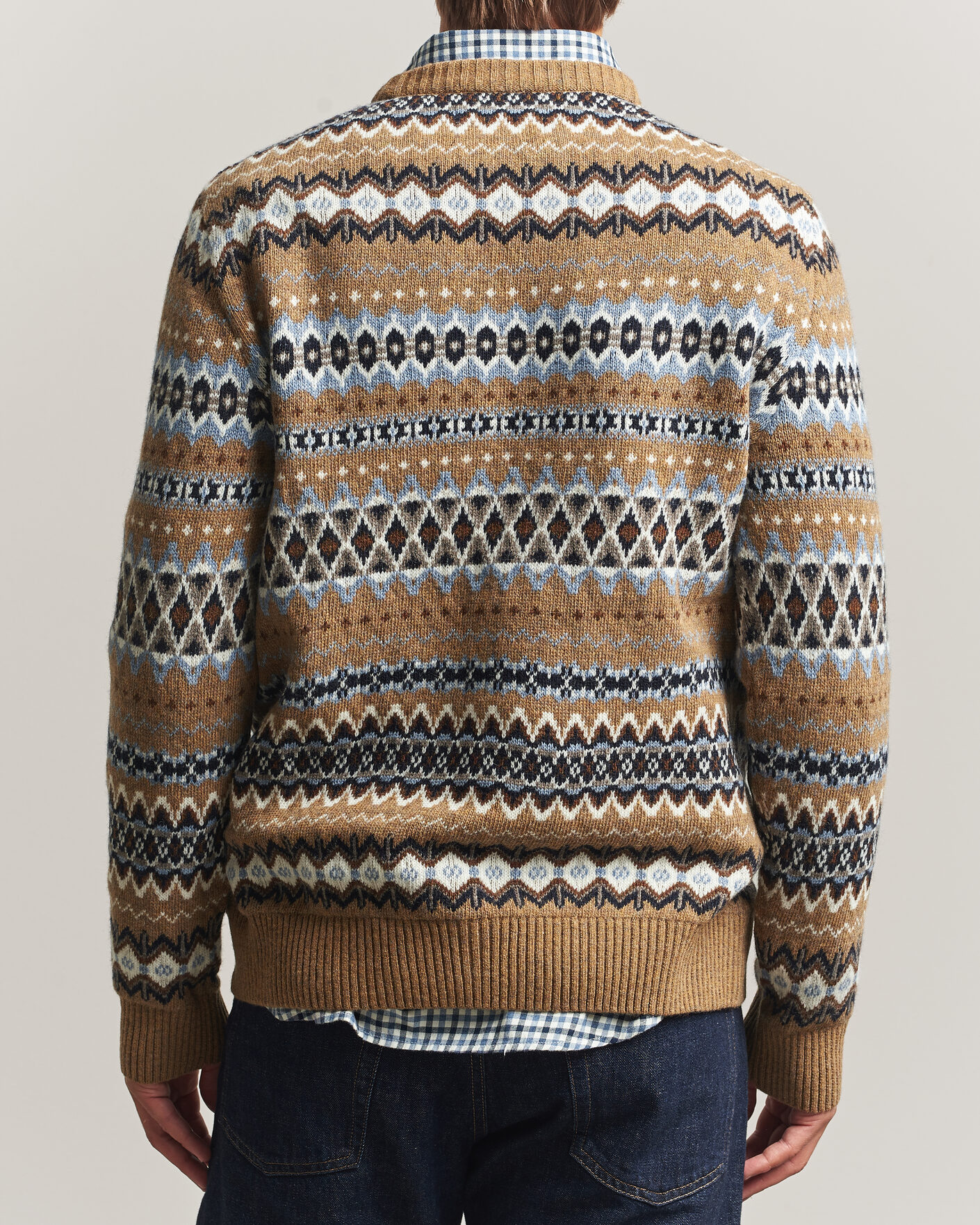 Mies | Puserot | Barbour Lifestyle | Case Fairisle Crew Trench