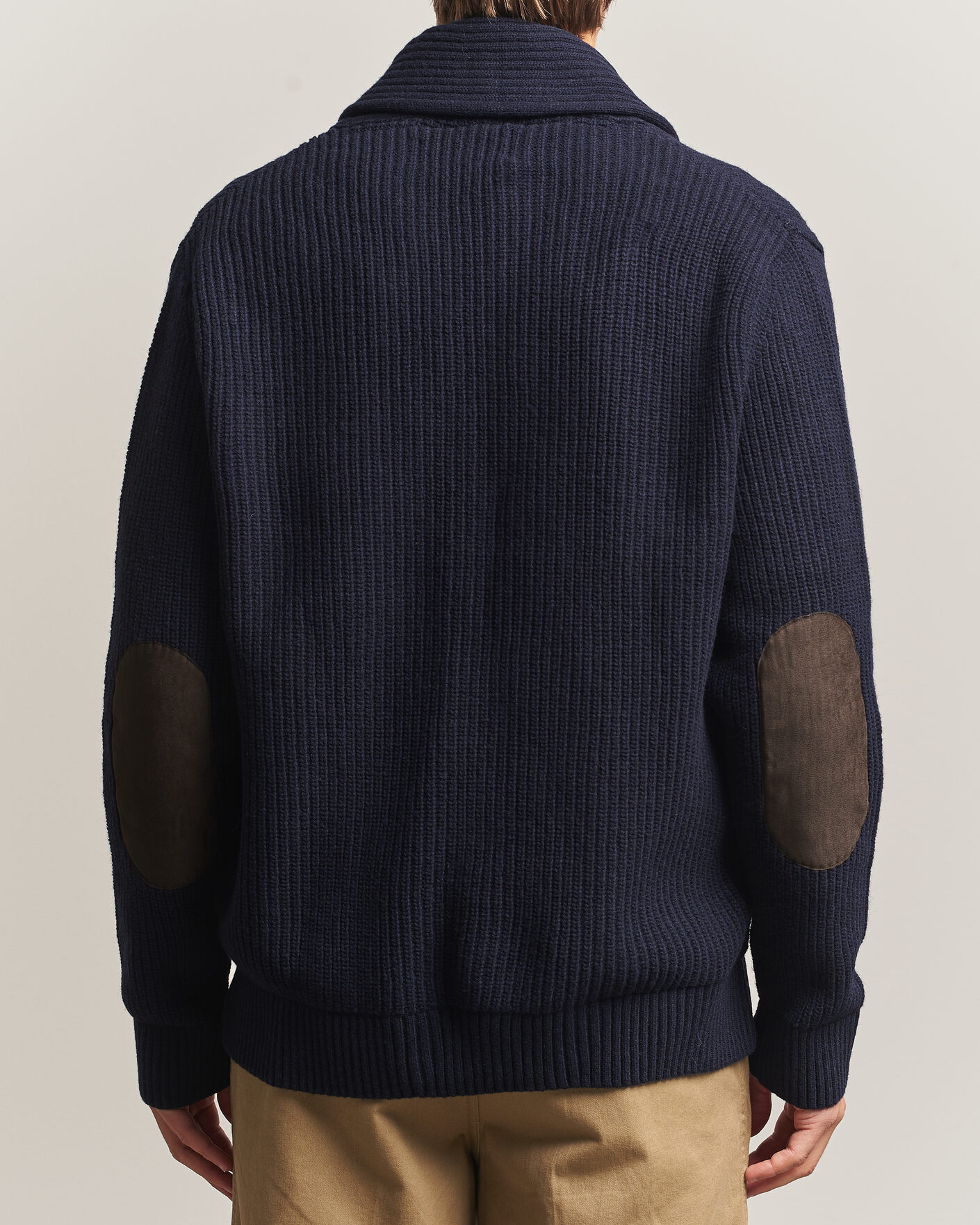 Mies | Puserot | Barbour Lifestyle | Hartland Knitted Shawl Cardigan Navy