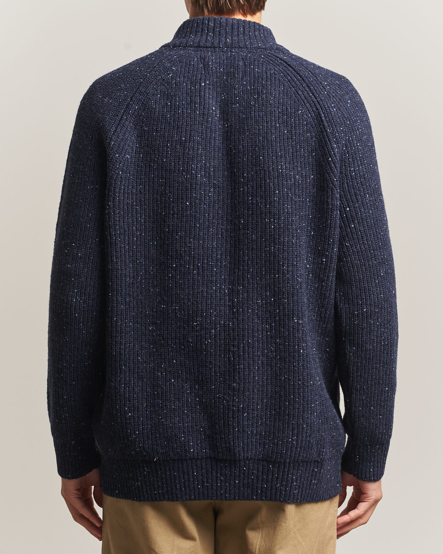 Mies | Puserot | Barbour Lifestyle | Essentials Donegal Half Zip Navy