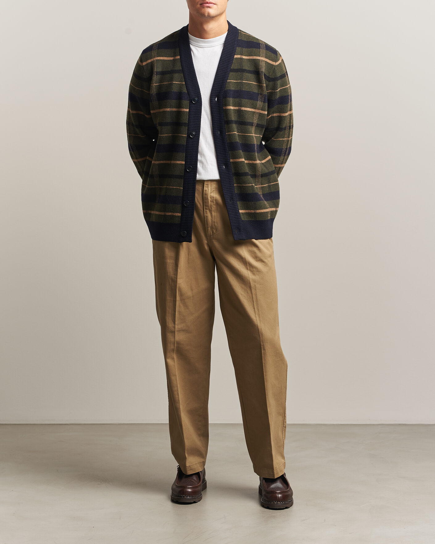 Mies | Puserot | Barbour Lifestyle | Kane Knitted Cardigan Navy