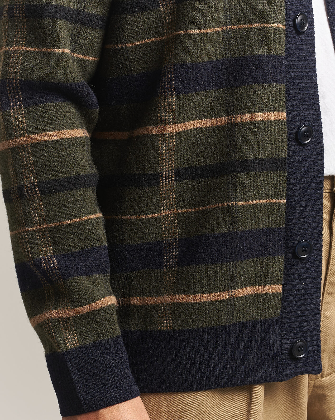 Mies | Puserot | Barbour Lifestyle | Kane Knitted Cardigan Navy