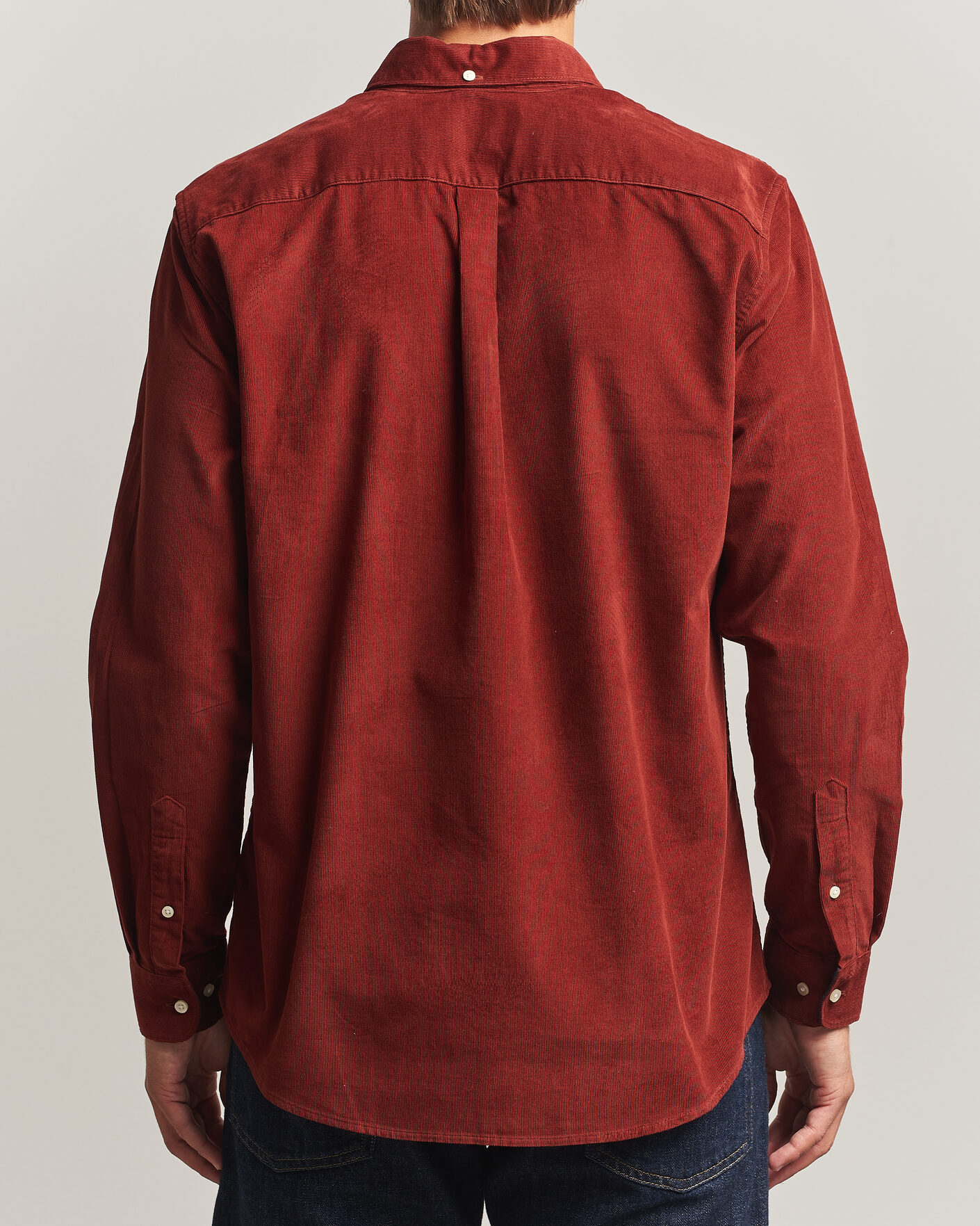 Mies | Kauluspaidat | Barbour Lifestyle | Ramsey Corduroy Shirt Russet Brown