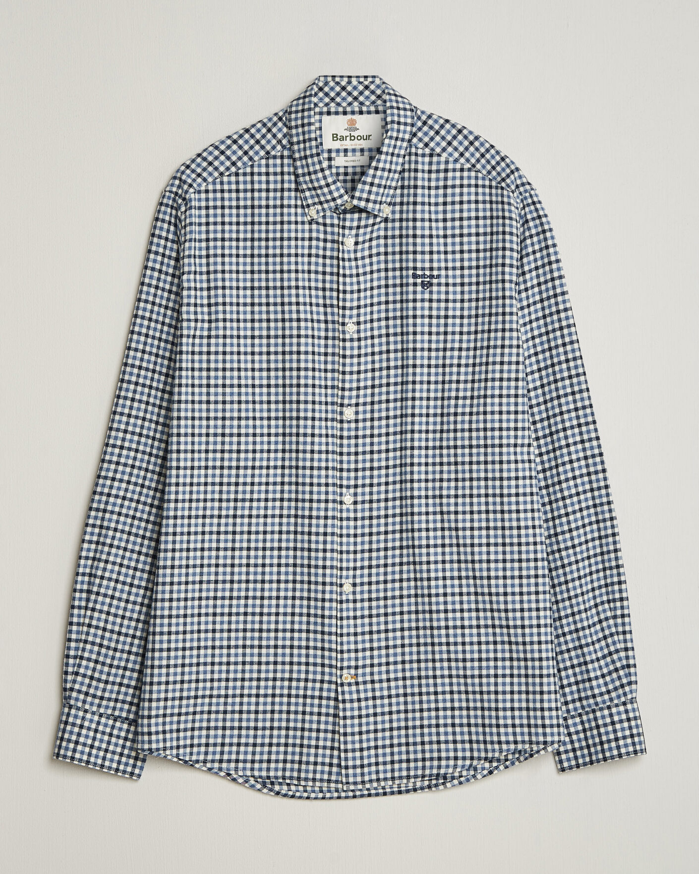 Mies | Kauluspaidat | Barbour Lifestyle | Flannel Check Shirt Shadow Classic