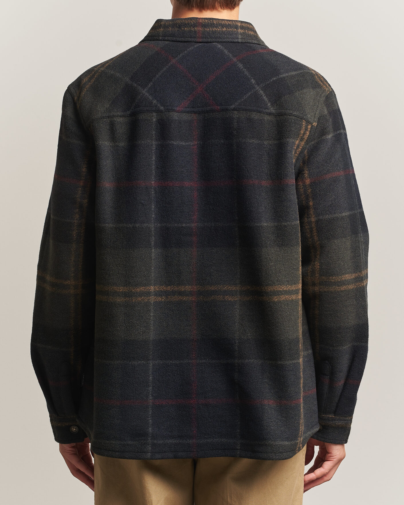Mies | Kauluspaidat | Barbour Lifestyle | Woodlane Brushed Check Overshirt Shadow Classic