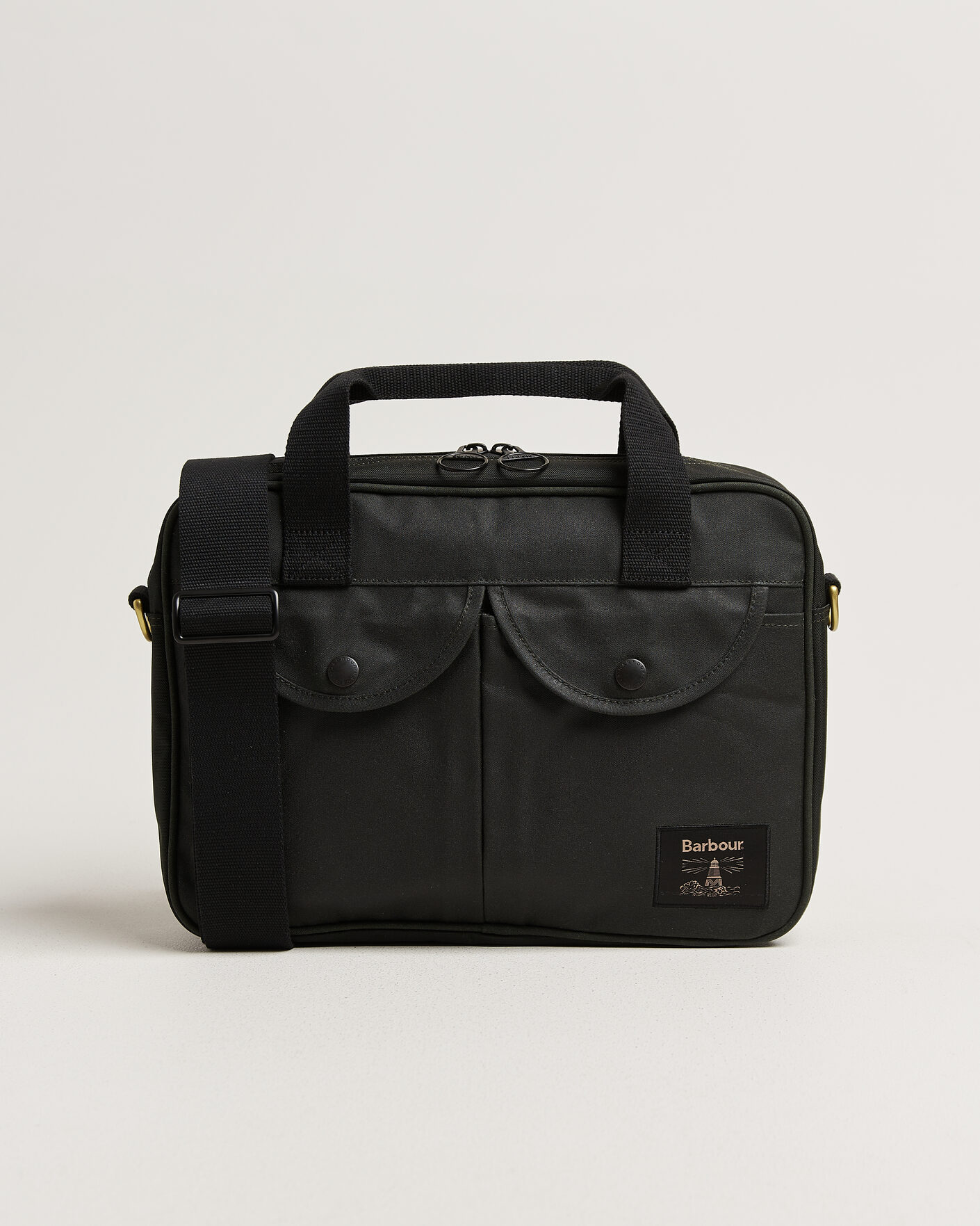 Mies | Laukut | Barbour Lifestyle | Field Wax Laptop Bag Sage