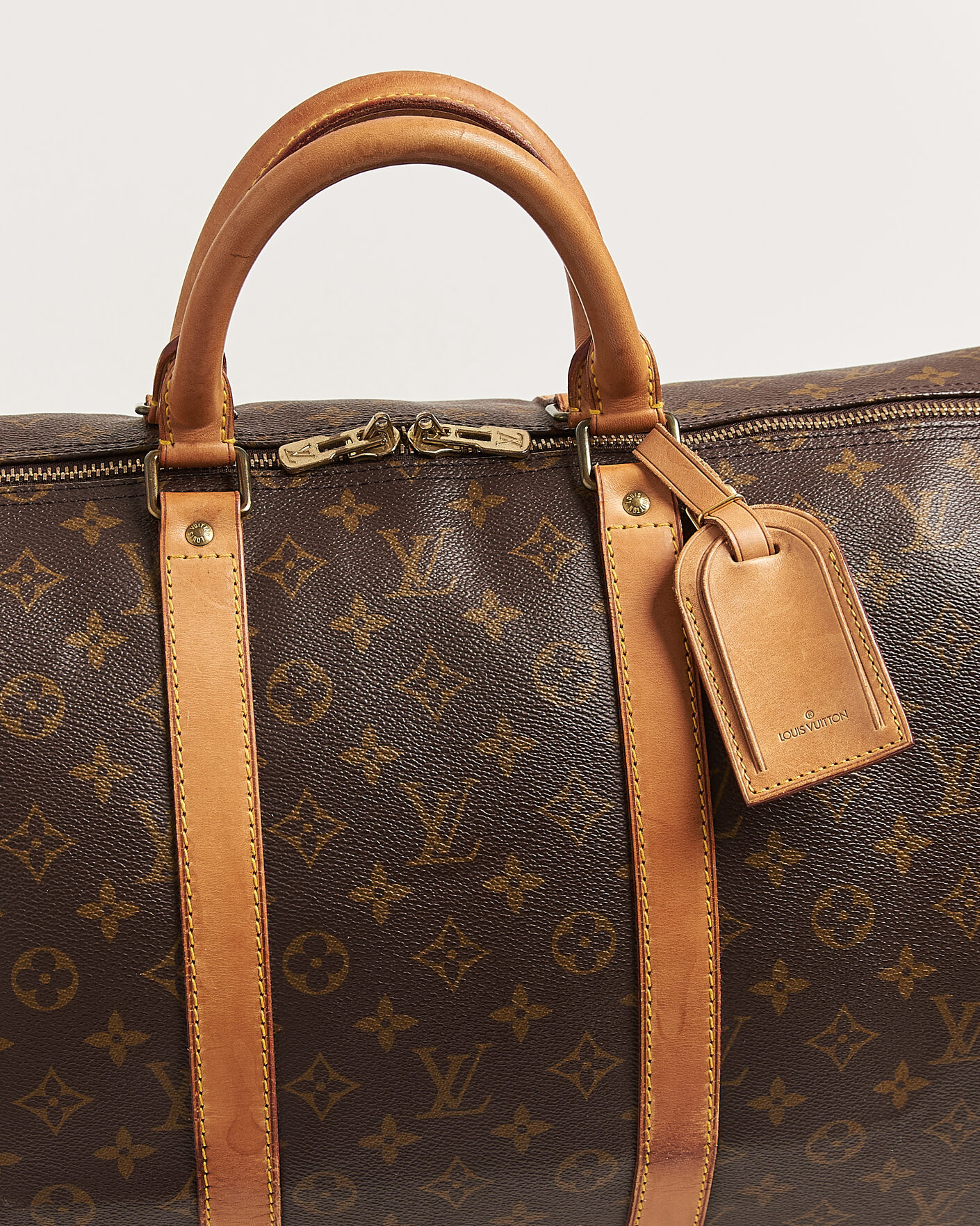 Mies | Pre-Owned & Vintage Bags | Louis Vuitton Pre-Owned | Keepall Bandouliére 55 Monogram