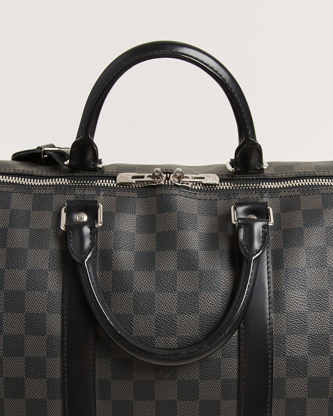 Mies | Pre-Owned & Vintage Bags | Louis Vuitton Pre-Owned | Keepall Bandouliére 55 Damier Graphite