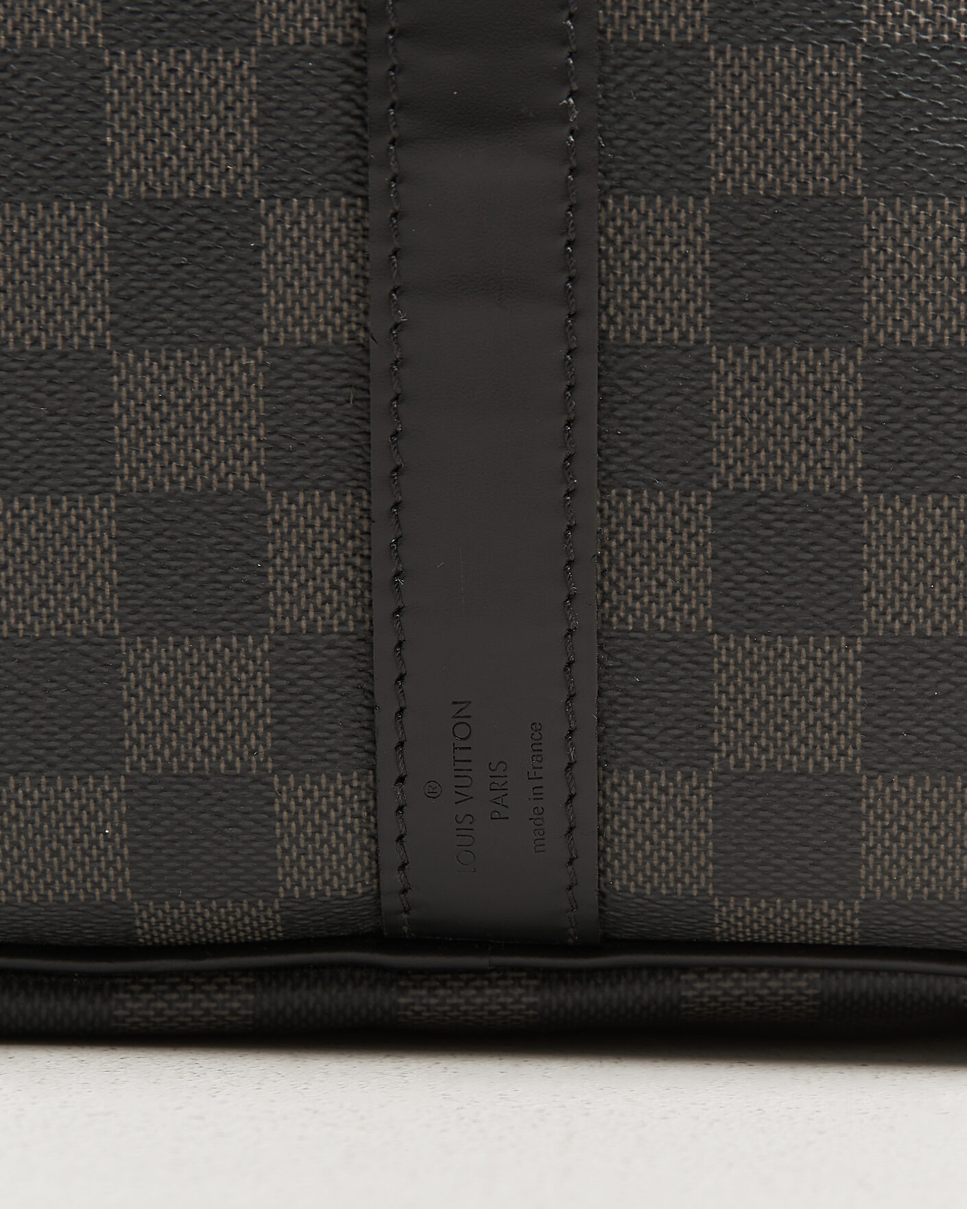 Mies | Pre-Owned & Vintage Bags | Louis Vuitton Pre-Owned | Keepall Bandouliére 55 Damier Graphite
