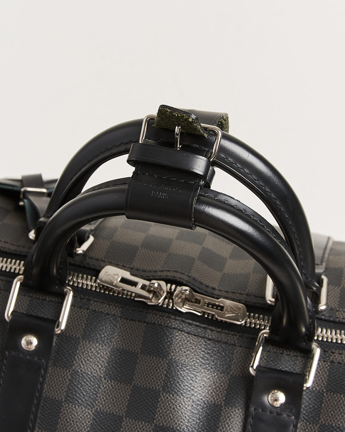 Mies | Pre-Owned & Vintage Bags | Louis Vuitton Pre-Owned | Keepall Bandouliére 55 Damier Graphite