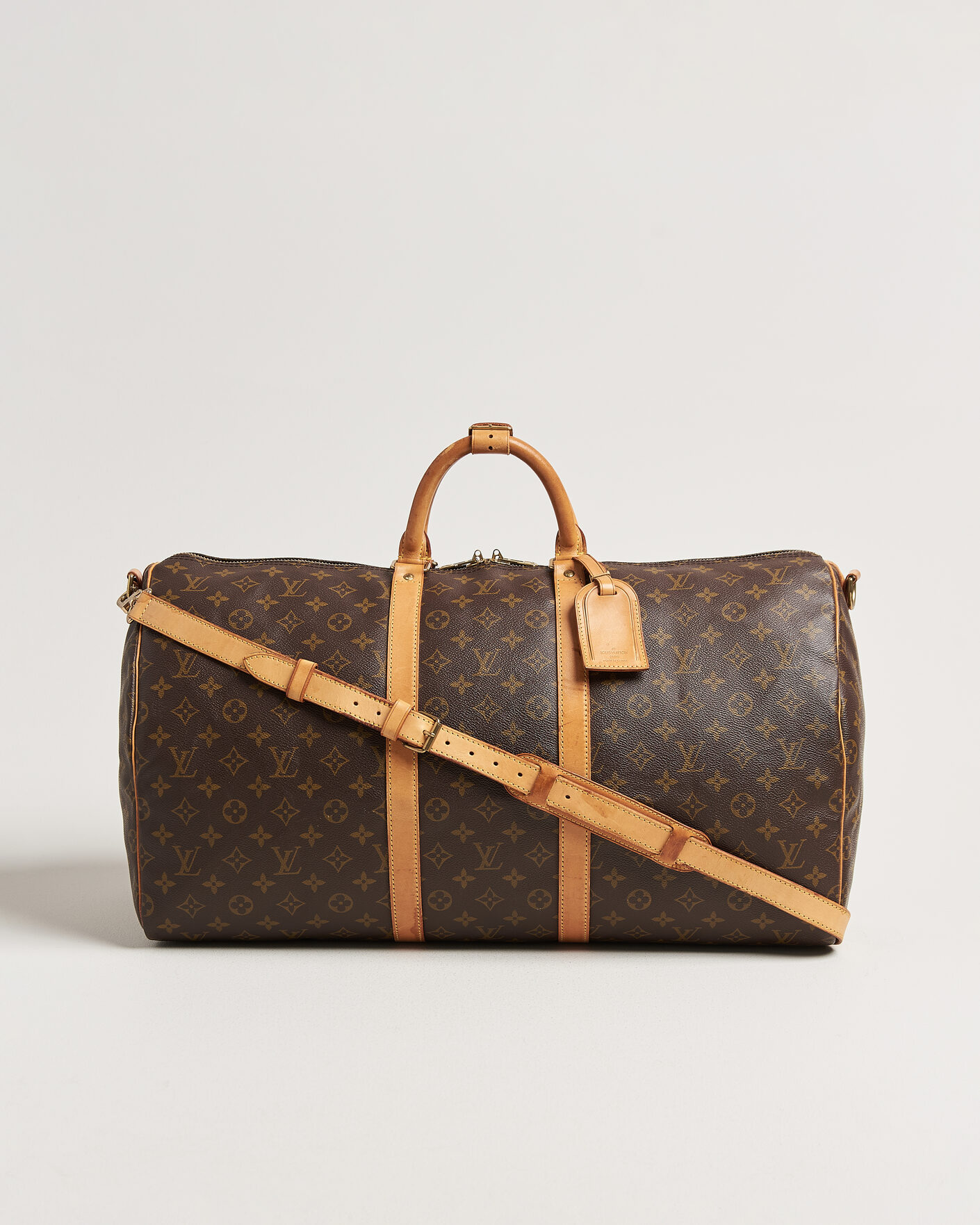 Mies | Pre-Owned & Vintage Bags | Louis Vuitton Pre-Owned | Keepall Bandouliére 55 Monogram