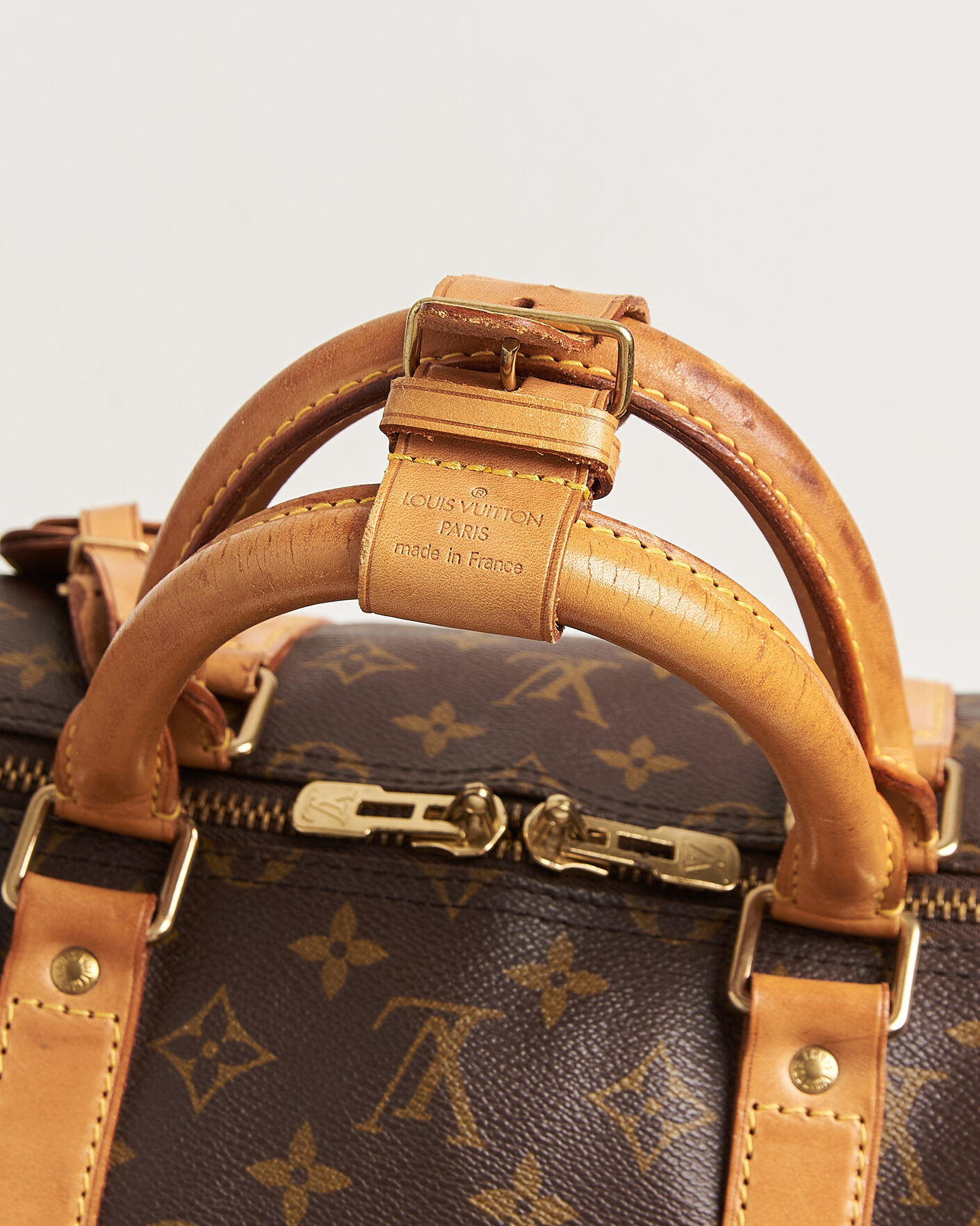 Mies | Pre-Owned & Vintage Bags | Louis Vuitton Pre-Owned | Keepall Bandouliére 55 Monogram
