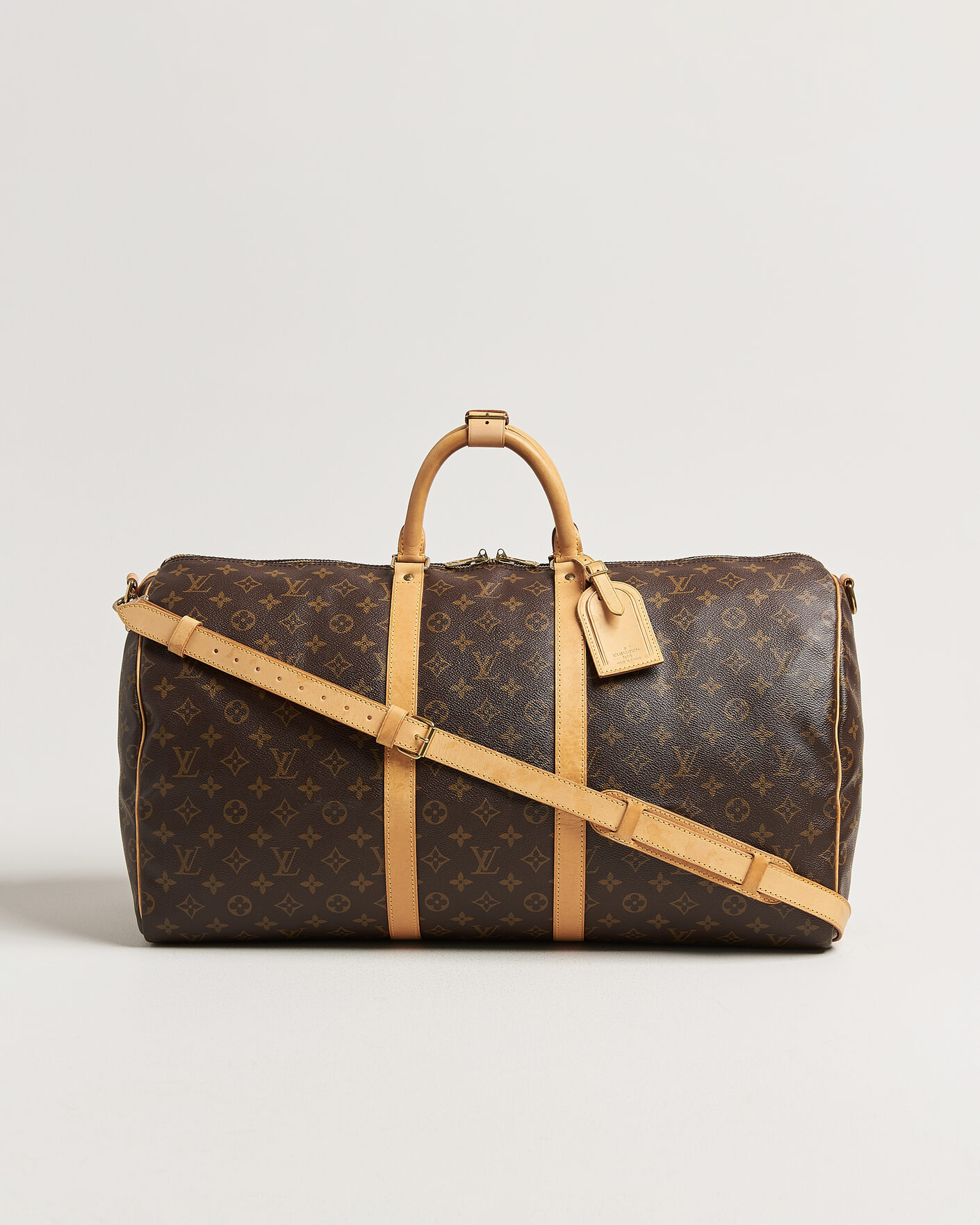 Mies | Pre-Owned & Vintage Bags | Louis Vuitton Pre-Owned | Keepall Bandouliére 55 Monogram
