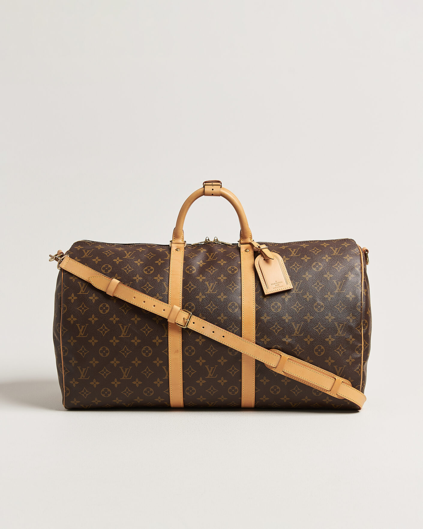 Mies | Pre-Owned & Vintage Bags | Louis Vuitton Pre-Owned | Keepall Bandouliére 55 Monogram
