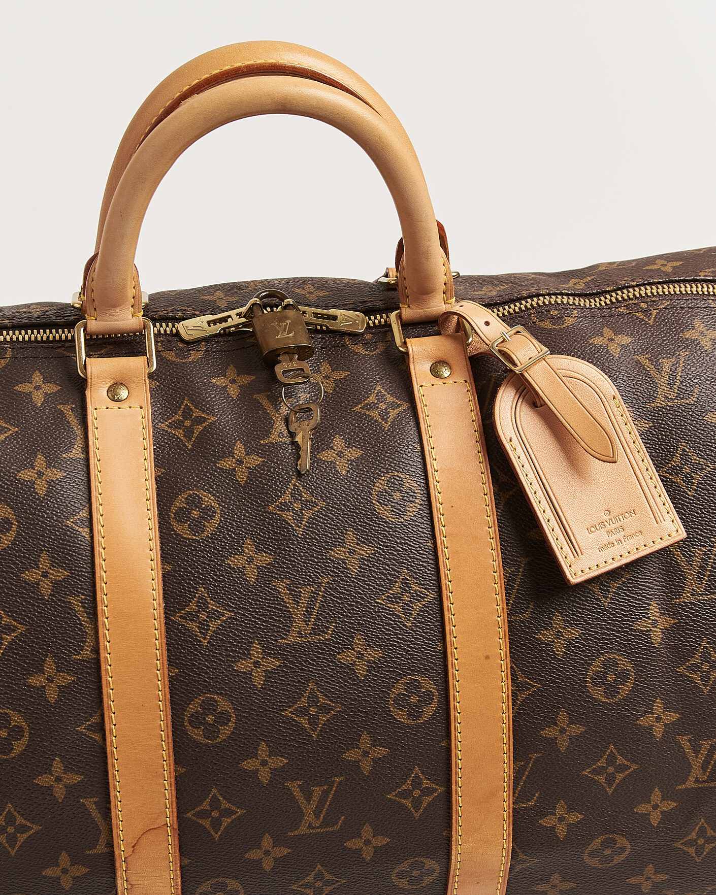 Mies | Pre-Owned & Vintage Bags | Louis Vuitton Pre-Owned | Keepall Bandouliére 55 Monogram